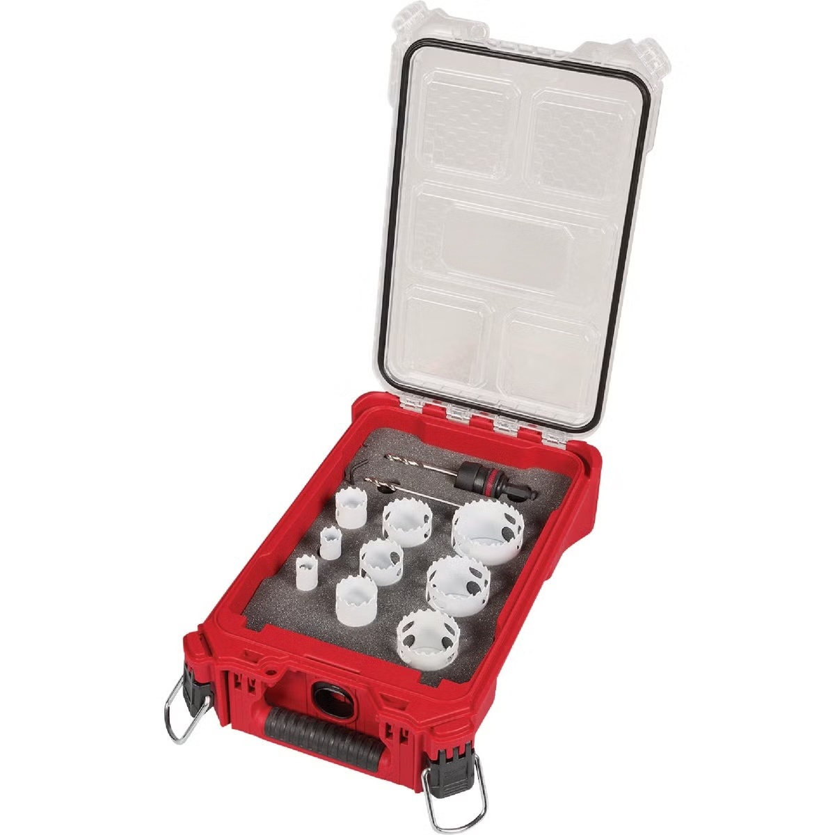 12 HOLE SAWS, 1 ARBOR – Quik‑Lok System That Just Works