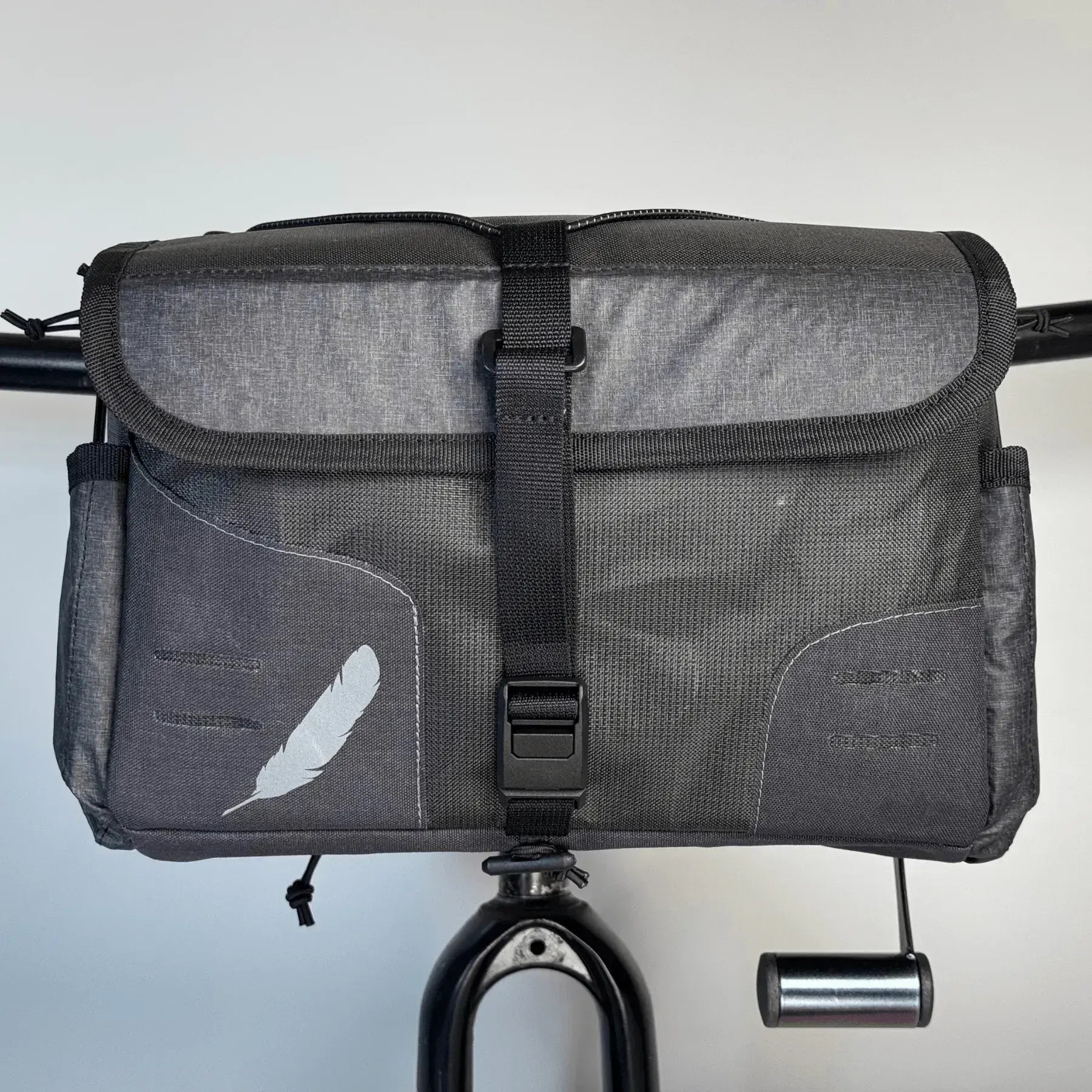 6L Frame Top Tube Bag – Modular Front Bag, Dual Mount (Frame & Handlebar), Multi‑Pocket Organization