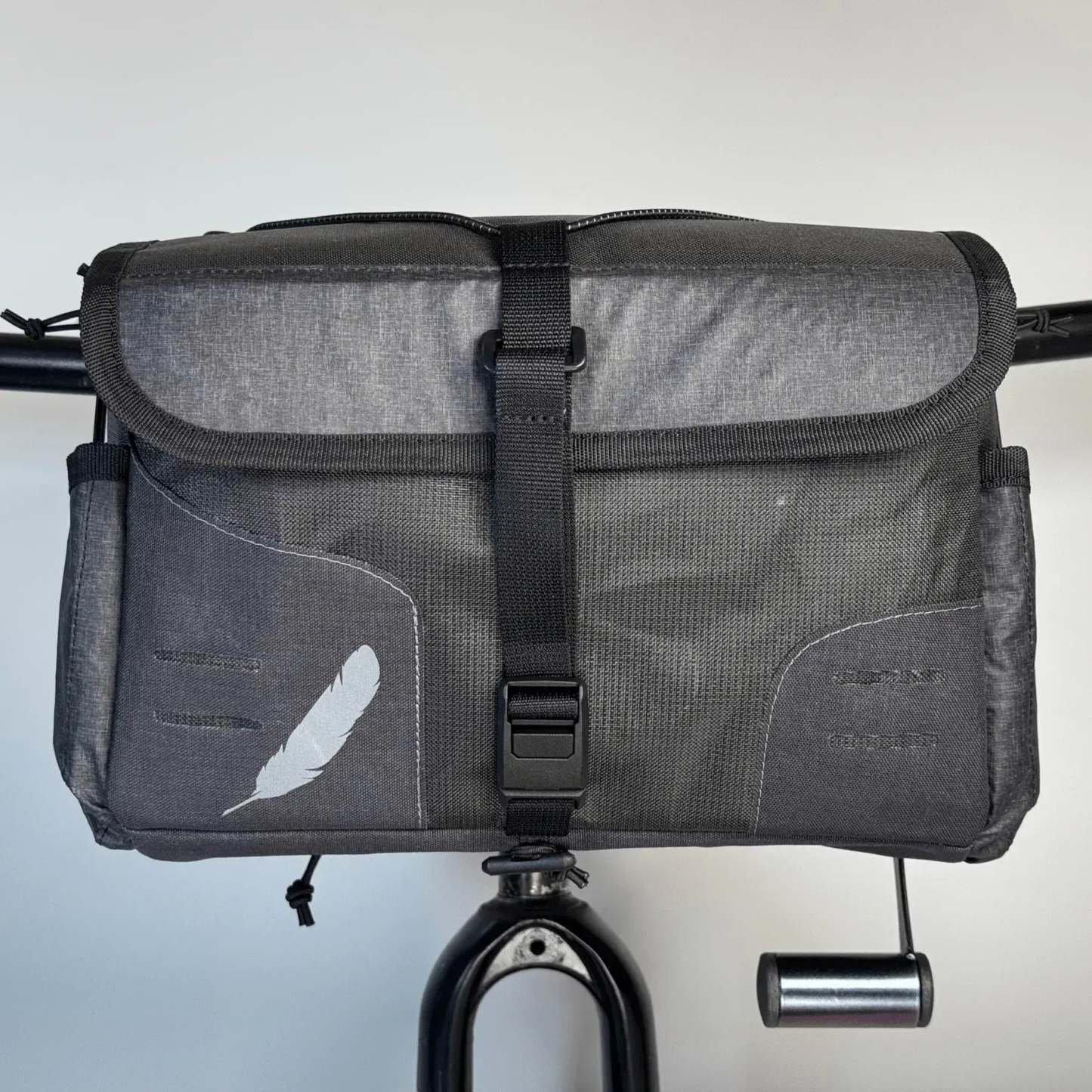 6L Frame Top Tube Bag – Modular Front Bag, Dual Mount (Frame & Handlebar), Multi‑Pocket Organization
