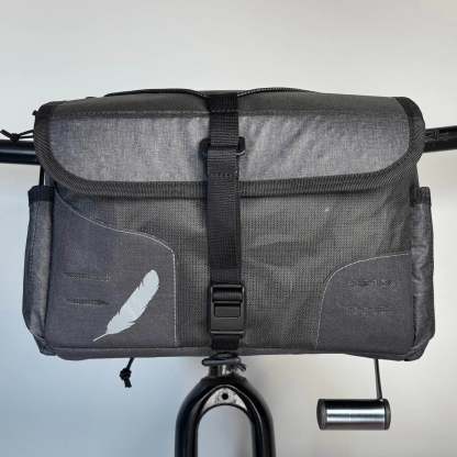 6L Frame Top Tube Bag – Modular Front Bag, Dual Mount (Frame & Handlebar), Multi‑Pocket Organization