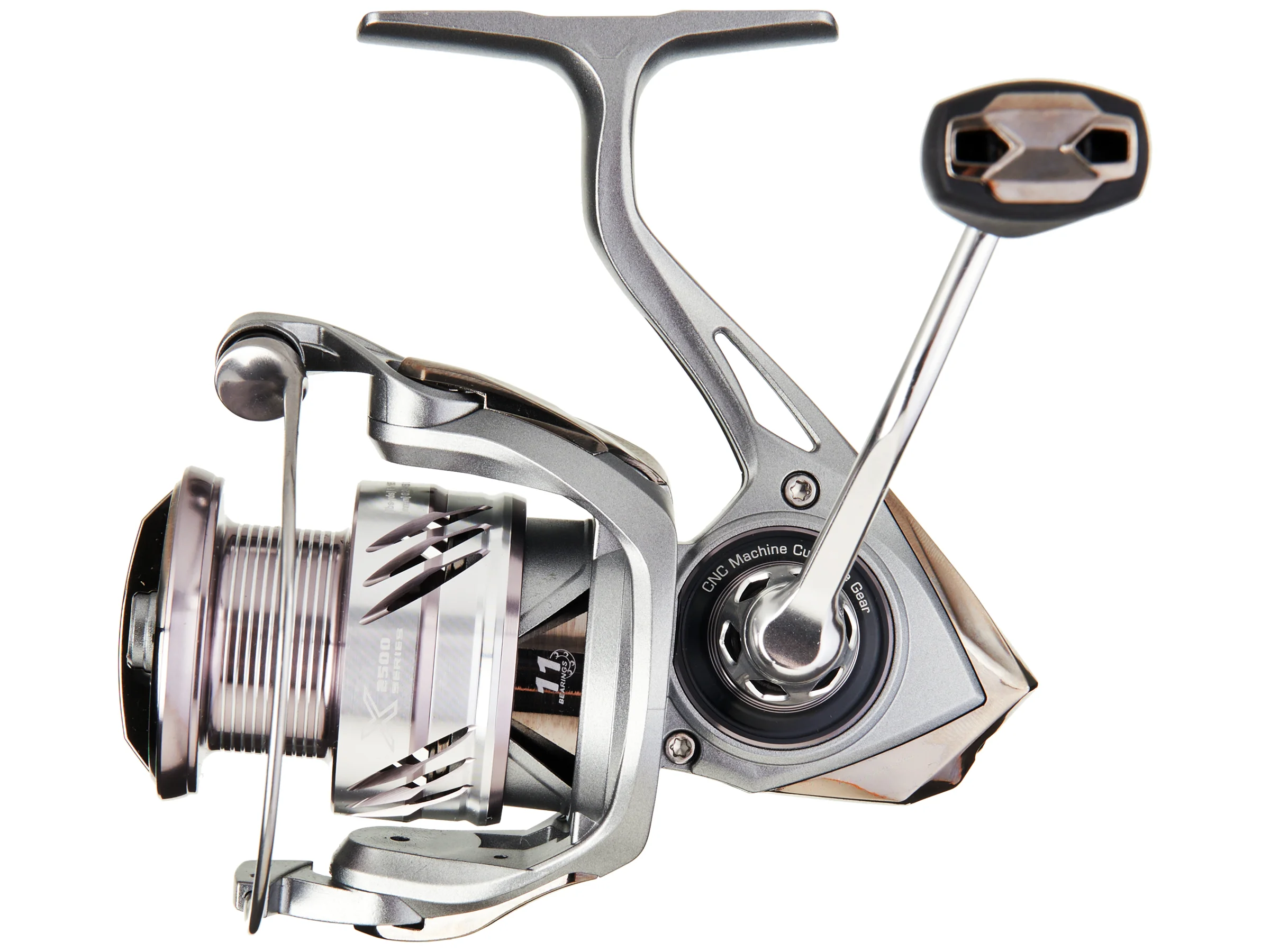 Spinning Reel – Aluminum Body, 20+ lb Carbonite Drag, 10BB+1RB, for Tournament & Inshore Fishing