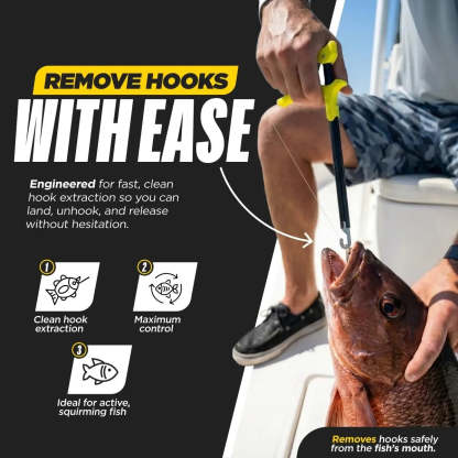 Long Handle Fish Hook Remover – Safe, Fast Hook Removal for Catch & Release