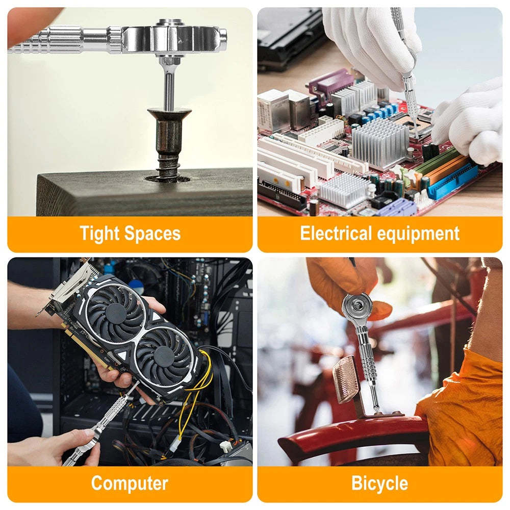 40-in-1 Ratchet Screwdriver Set