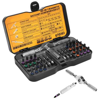 40-in-1 Ratchet Screwdriver Set