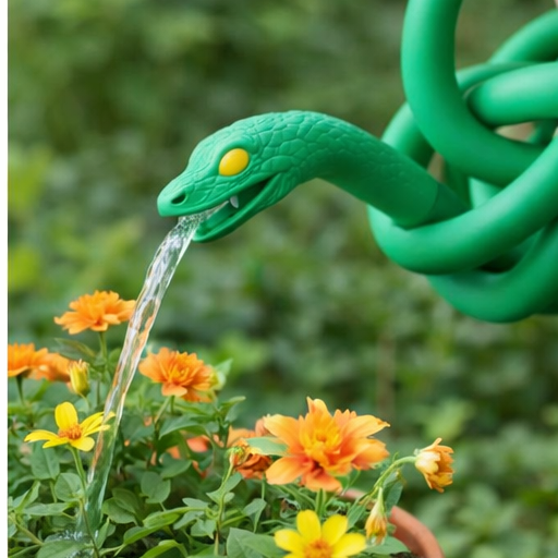 🐍 Creative Snake Watering Can – Fun Decorative Garden Watering Pot