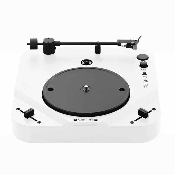 Portable DVS Turntable – Scratch Digital Vinyl Anywhere, CNC Aluminum, 8‑Hour Battery