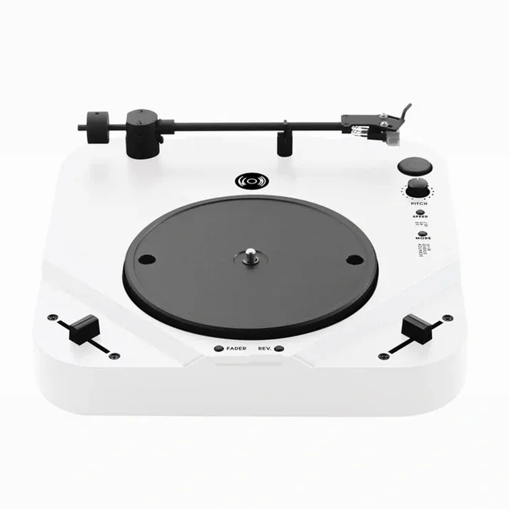 Portable DVS Turntable – Scratch Digital Vinyl Anywhere, CNC Aluminum, 8‑Hour Battery