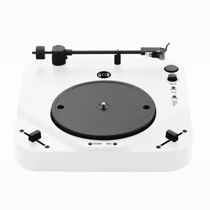 Portable DVS Turntable – Scratch Digital Vinyl Anywhere, CNC Aluminum, 8‑Hour Battery