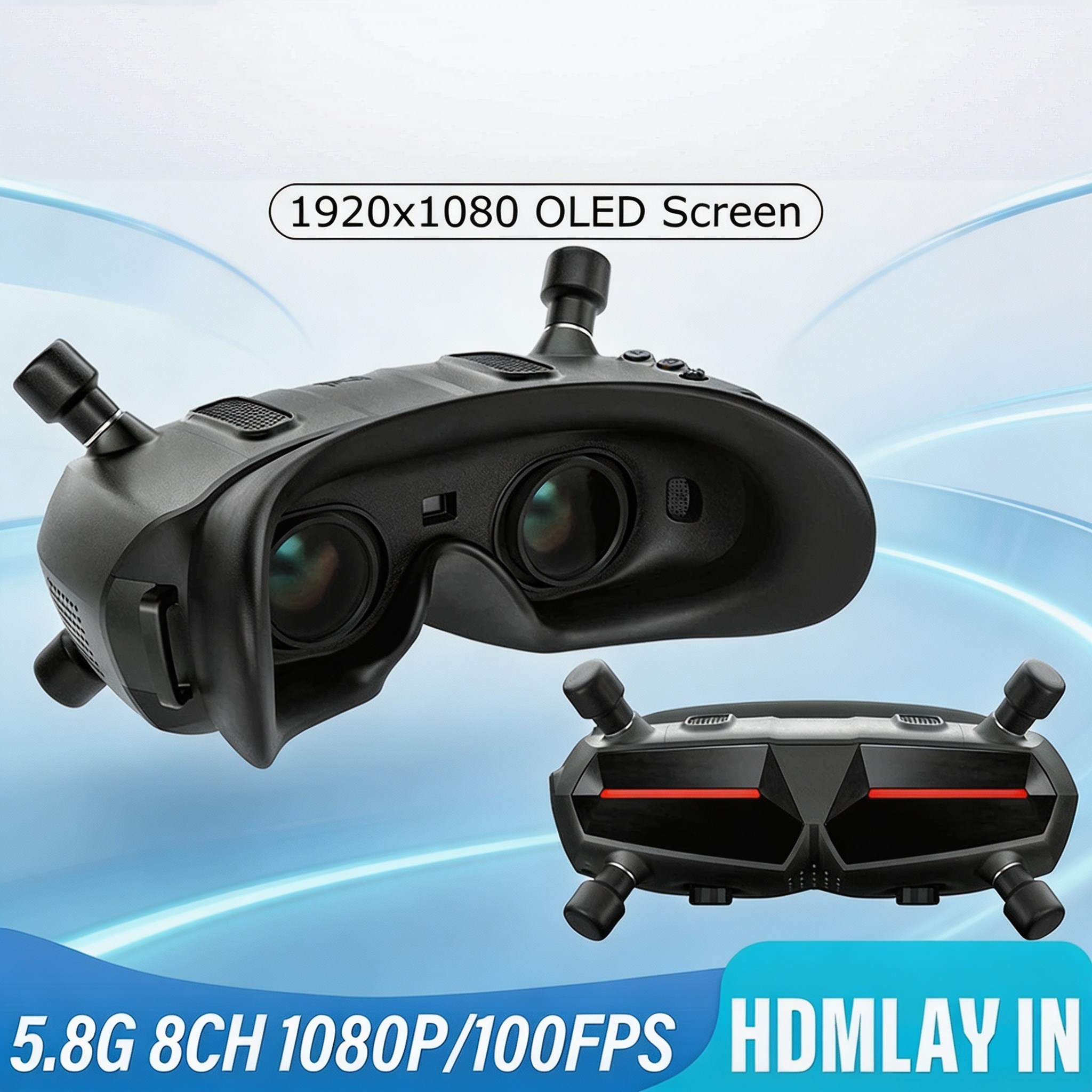 FPV Head Tracking System with 3-Axis Gimbal, Immersive Camera Control & Real-Time Flight Experience