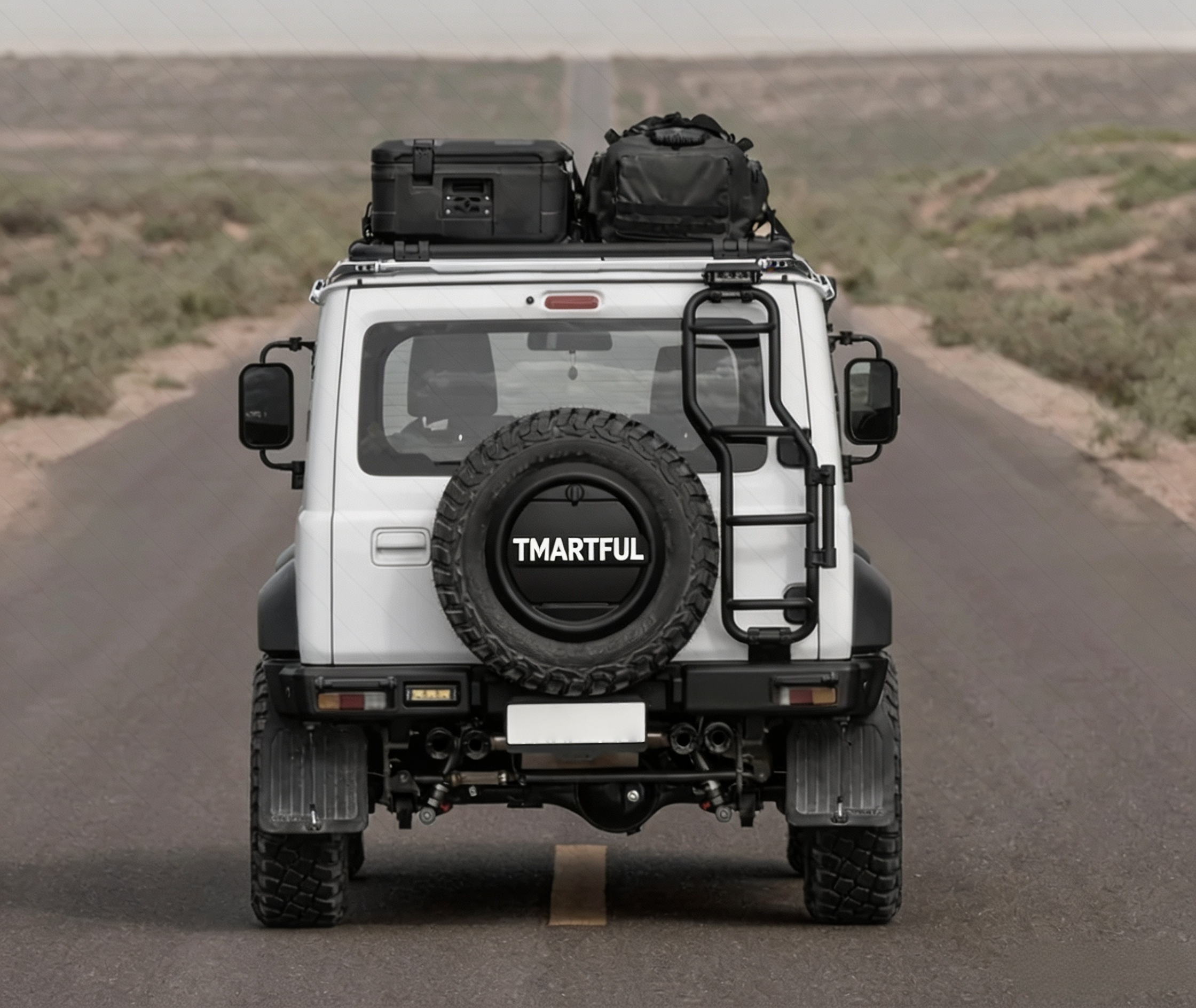 Premium Extended Spare Tyre Cover with Rugged Off-Road Style & Outdoor Protection