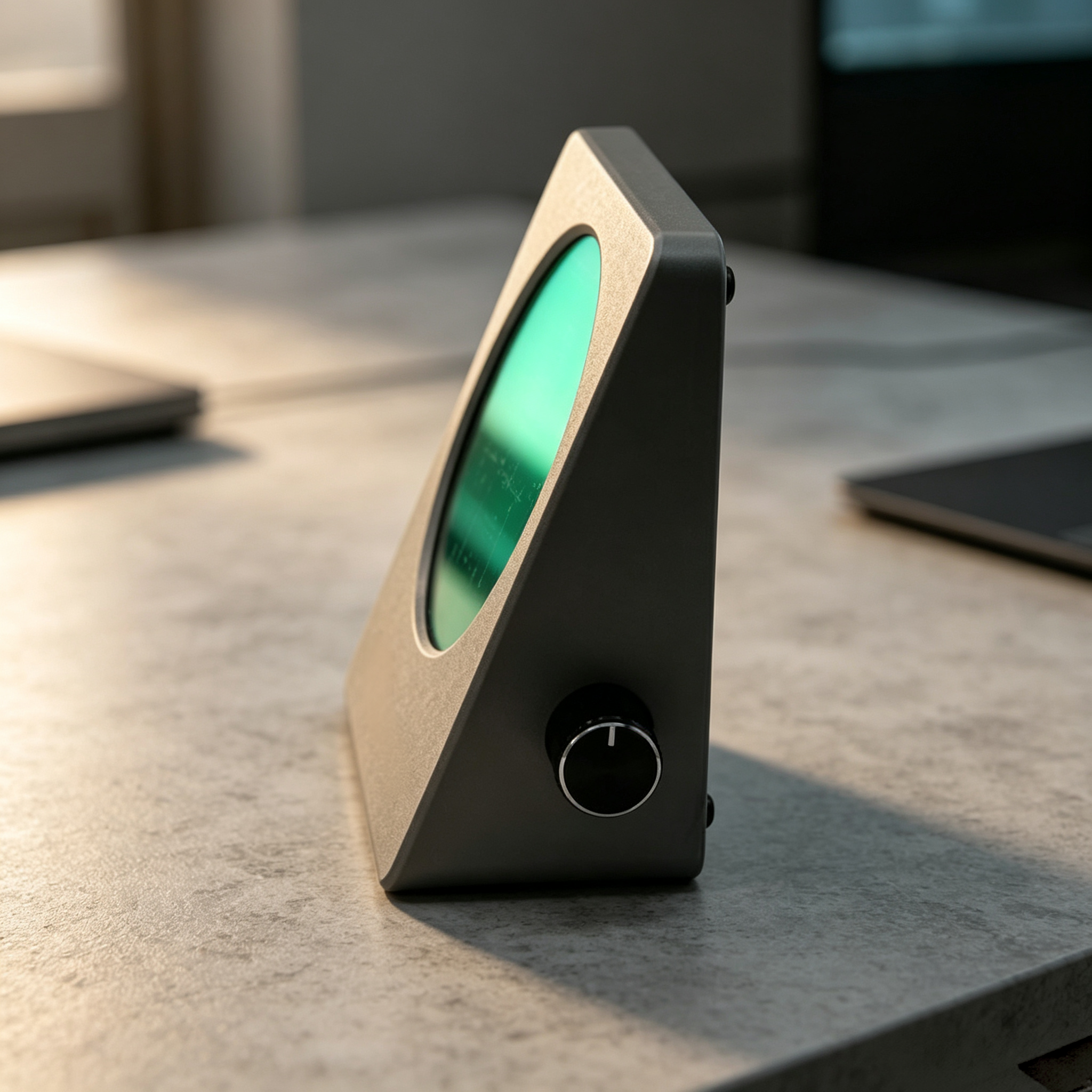 Desktop Live Flight Radar Display with Real-Time Aircraft Tracking, 2.8" Round Screen & Wi-Fi Connectivity