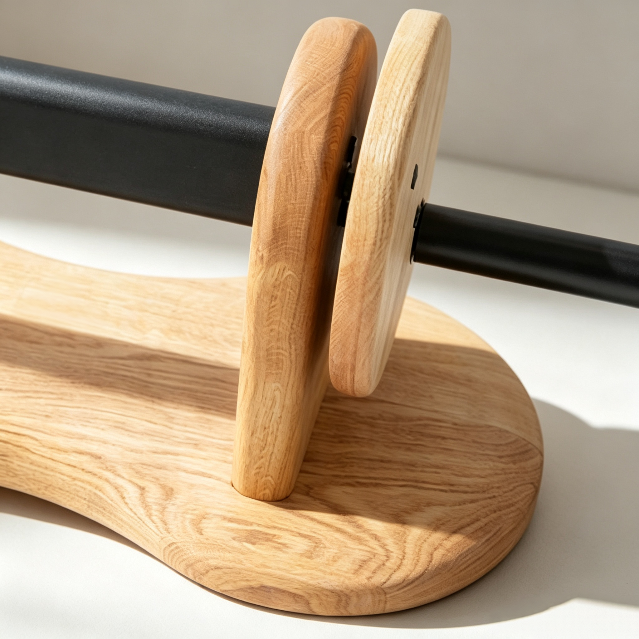 Premium Oak Plank Trainer for Full-Body Strength Training（Enjoy free shipping on single-item purchases）