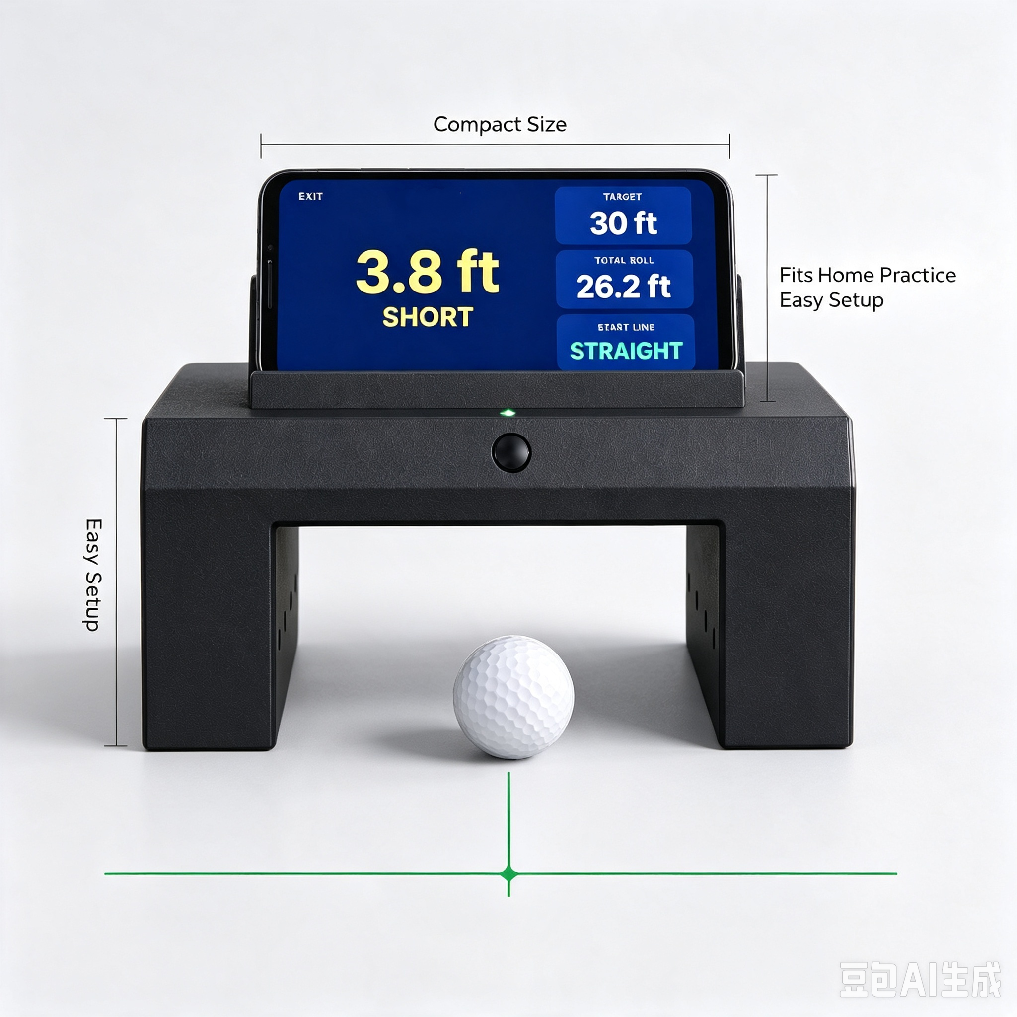 Indoor Putting Distance Control Trainer