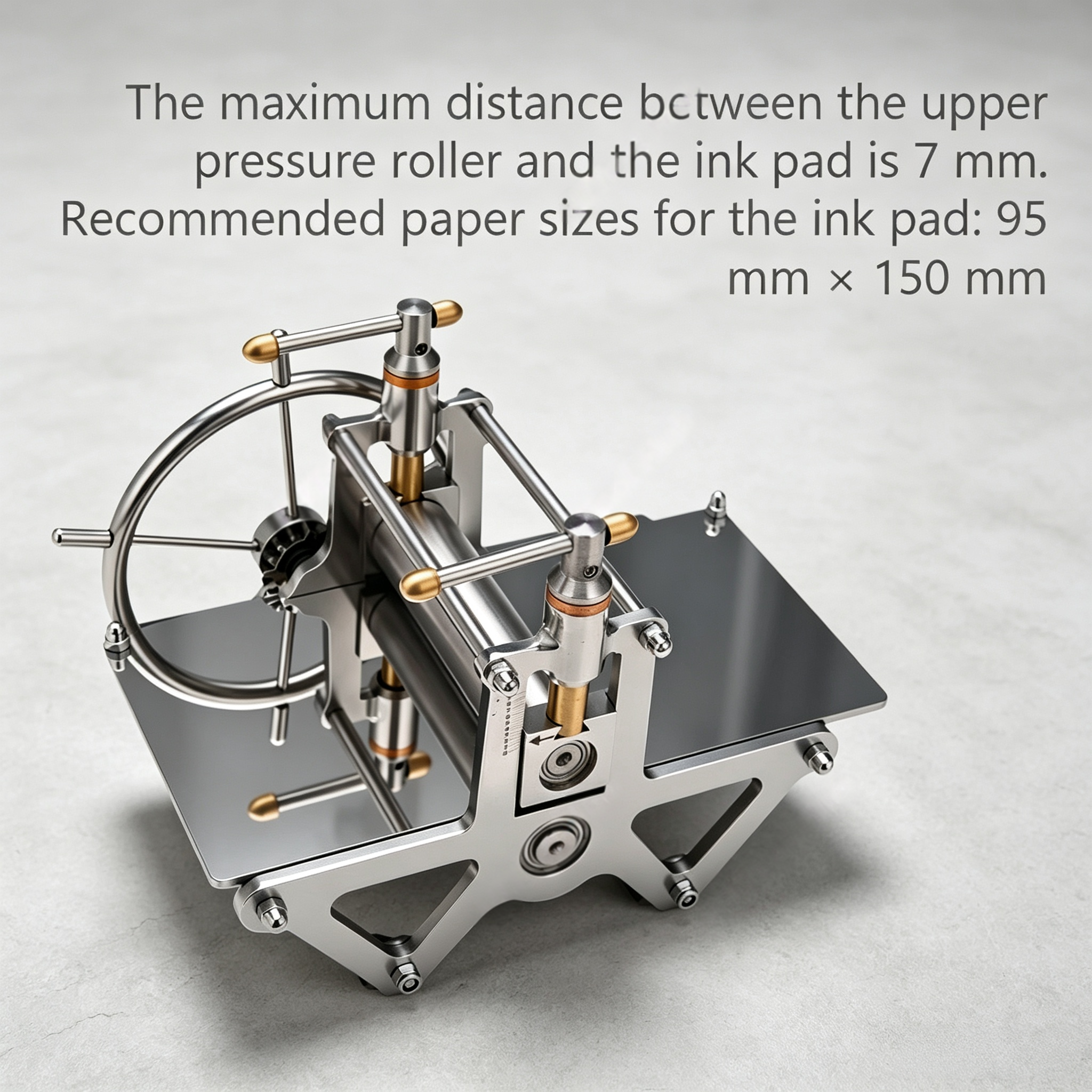 Manual Printmaking Press Machine for Linocut, Etching, Woodcut & DIY Art Printing
