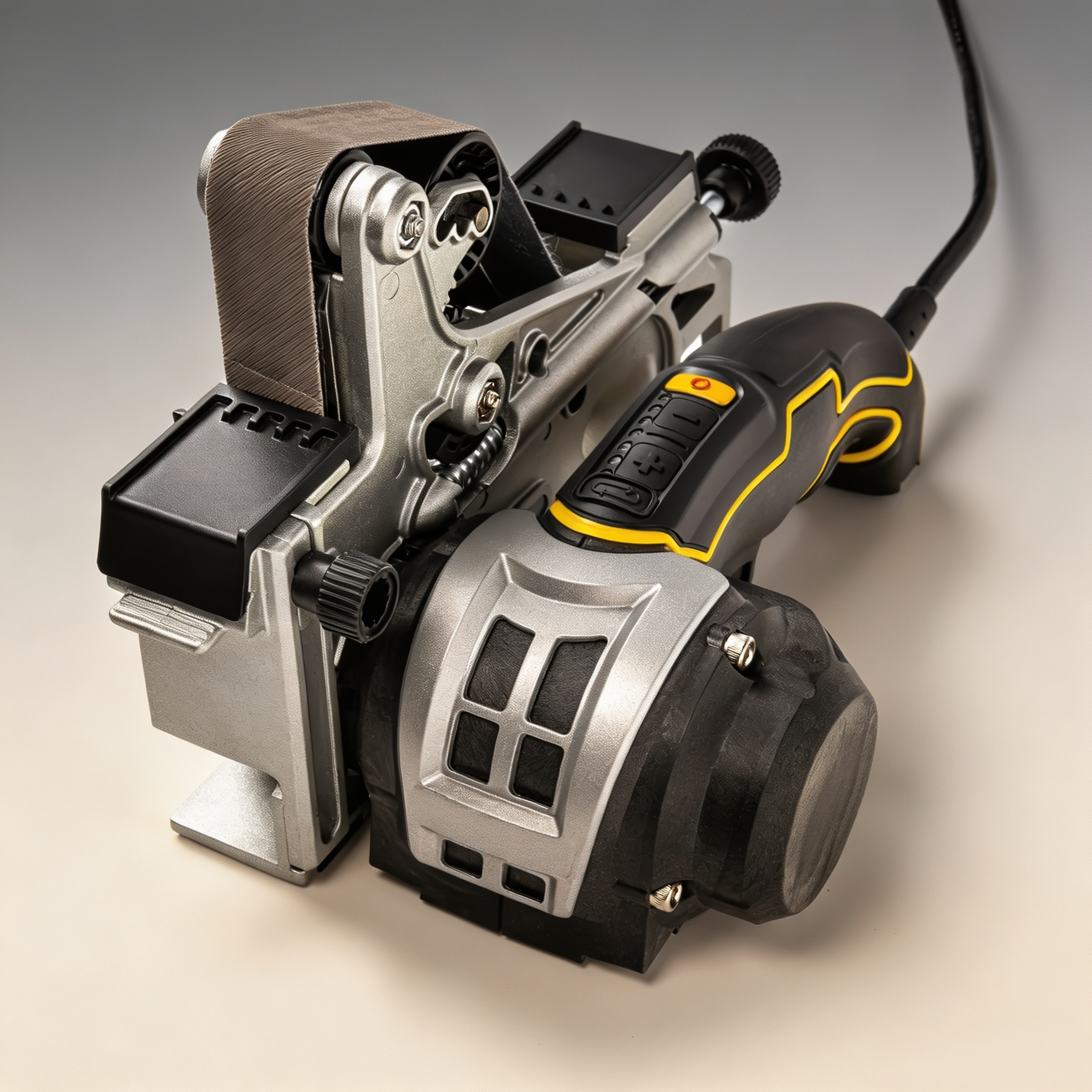 Professional Electric Knife & Tool Sharpening System with Adjustable Angles, 7-Speed Control & Flexible Belt Technology