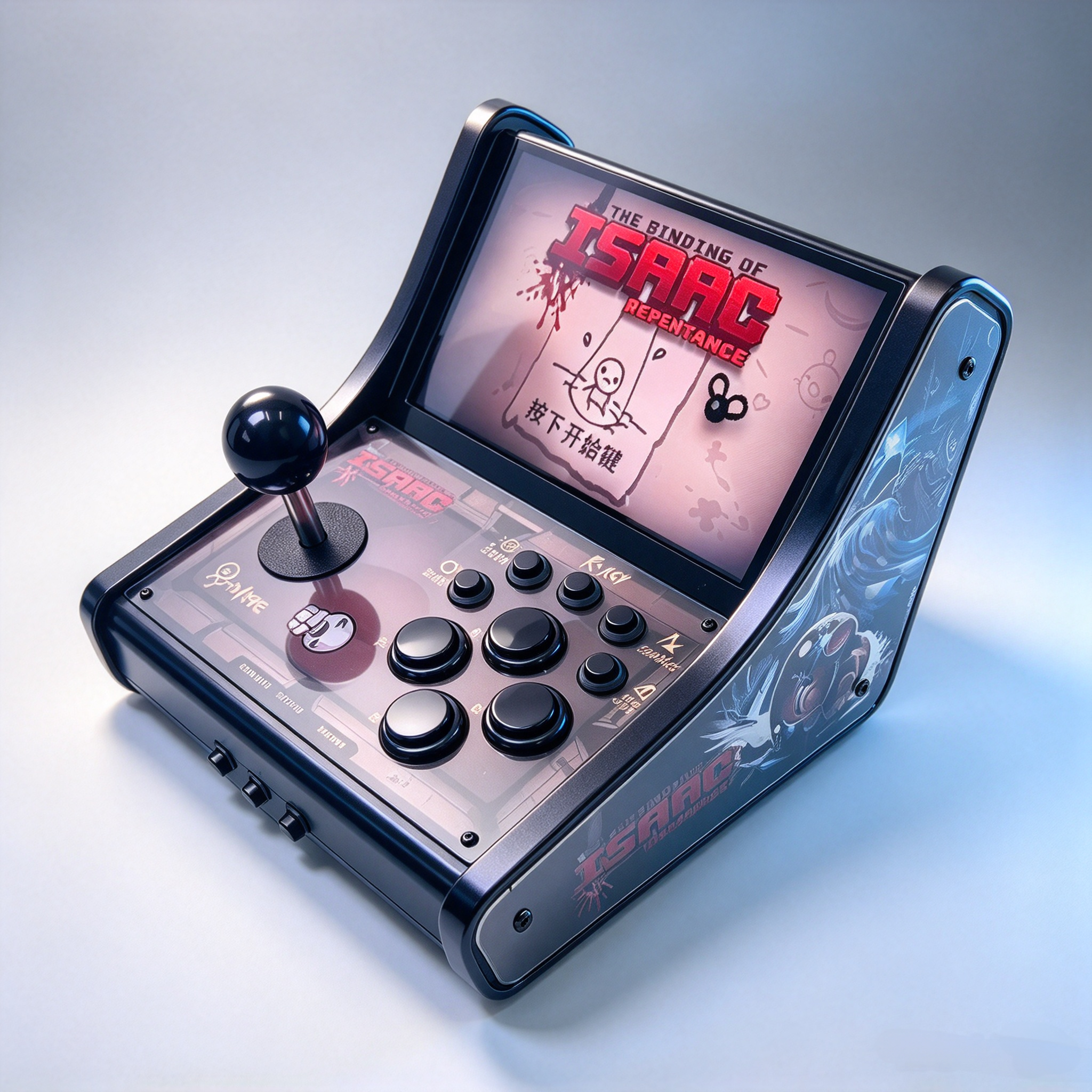 Portable Arcade Dock for Nintendo Switch with Arcade Joystick, HDMI Output & Charging