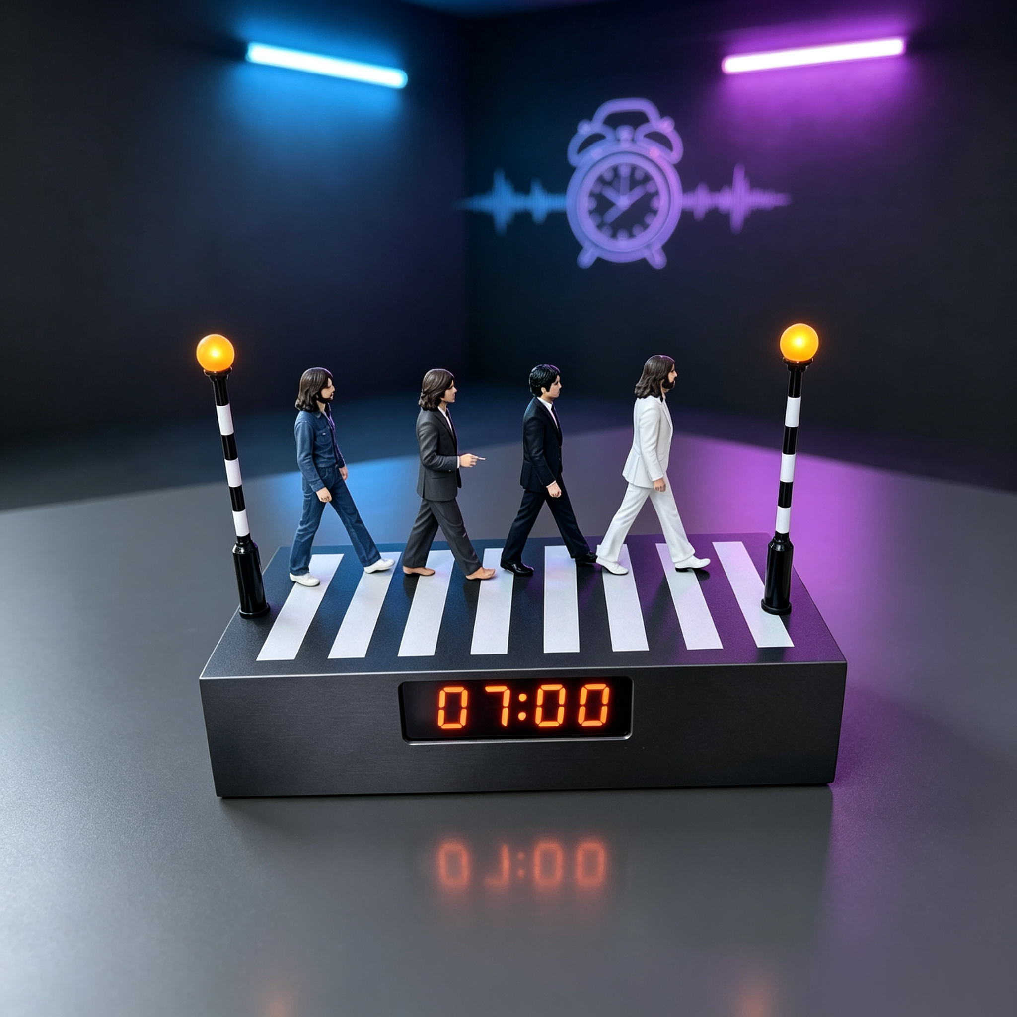 Rock Inspired Alarm Clock