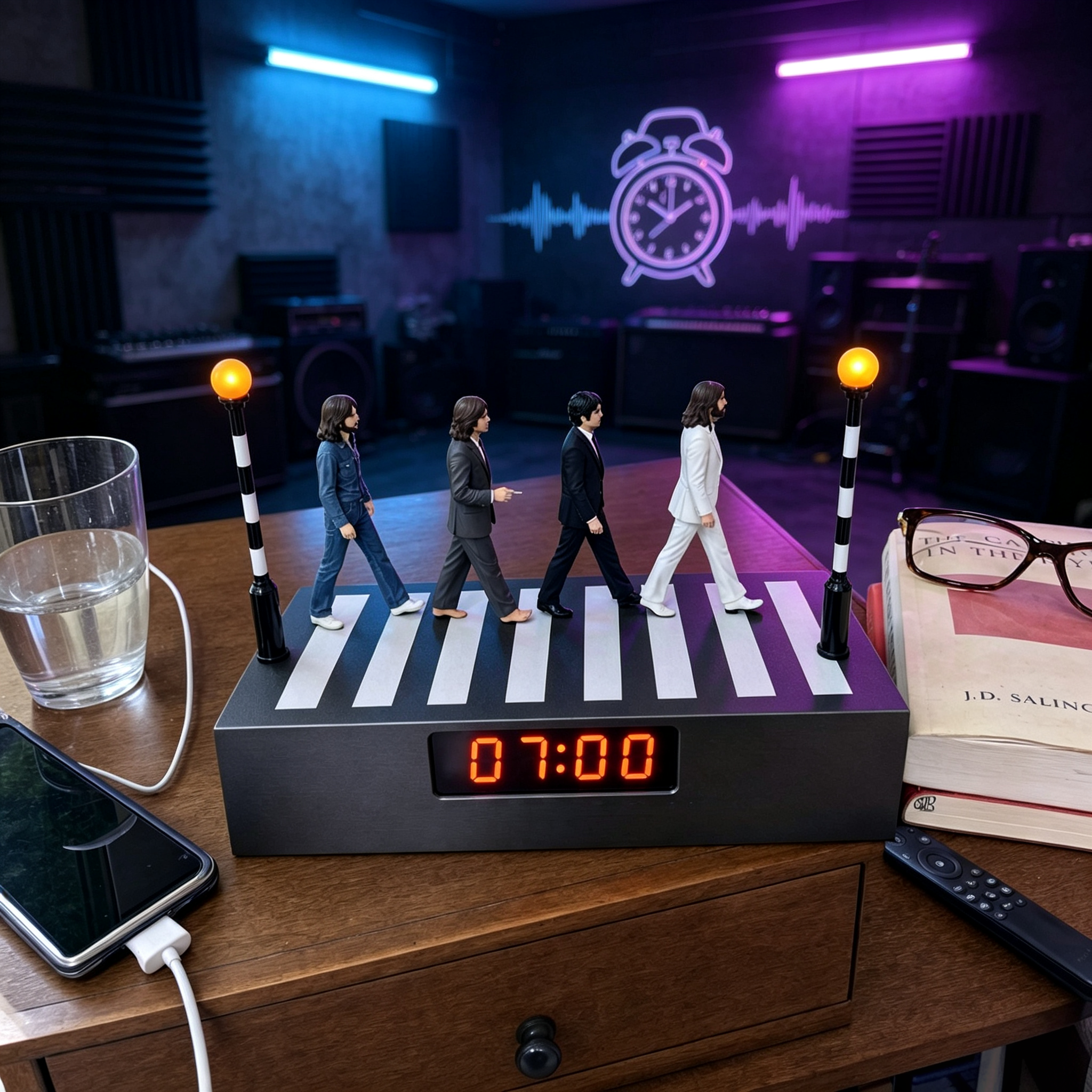 Rock Inspired Alarm Clock