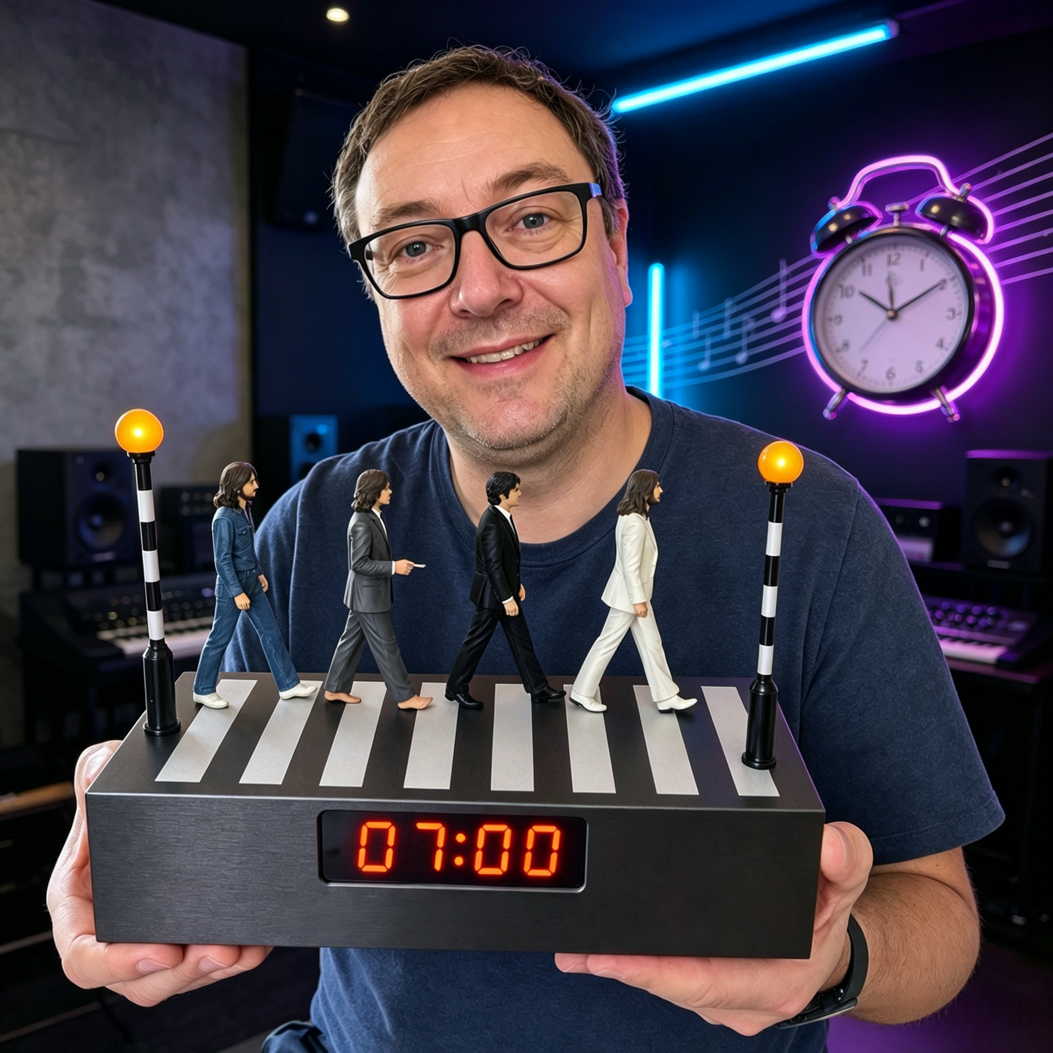 Rock Inspired Alarm Clock