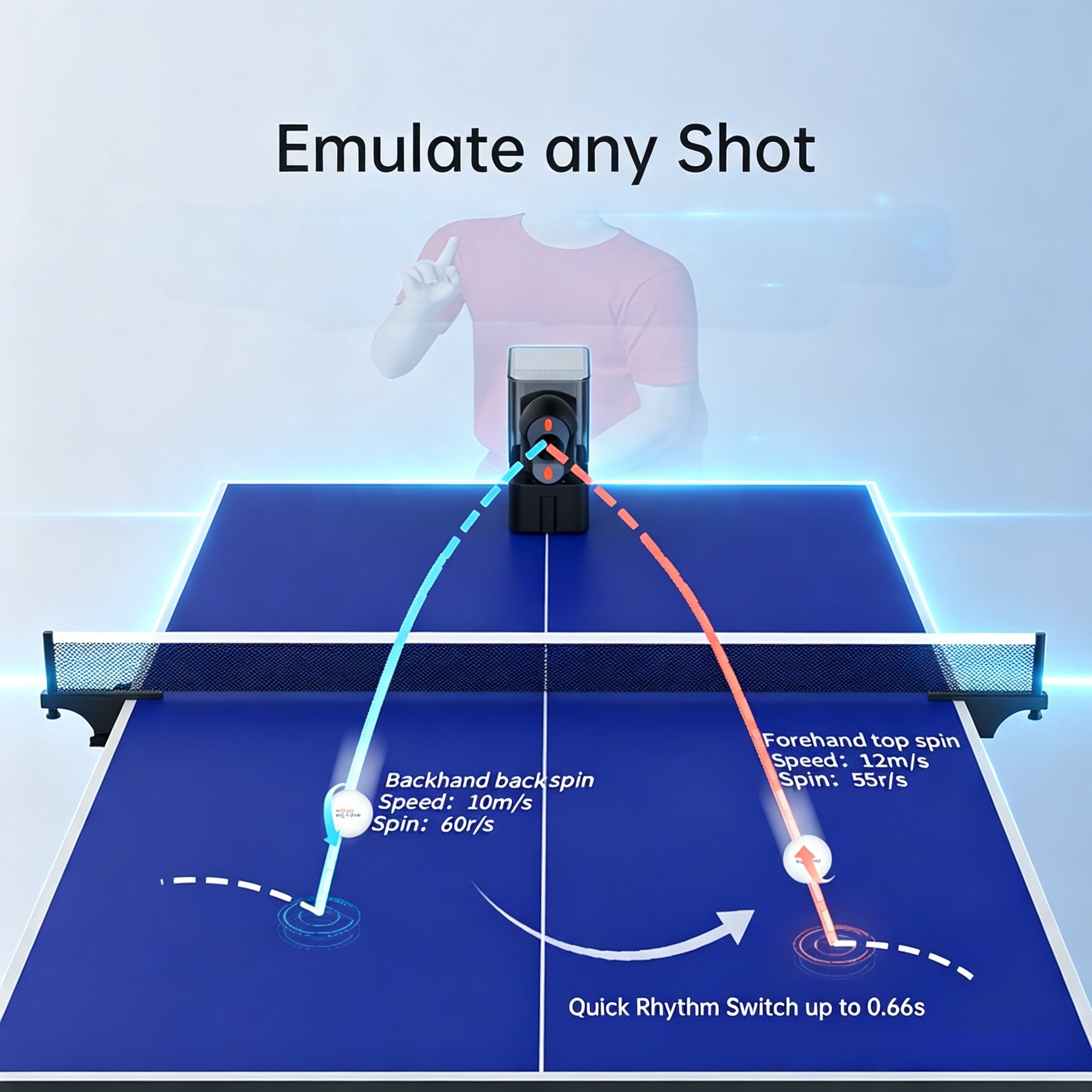 Smart Table Tennis Training Robot