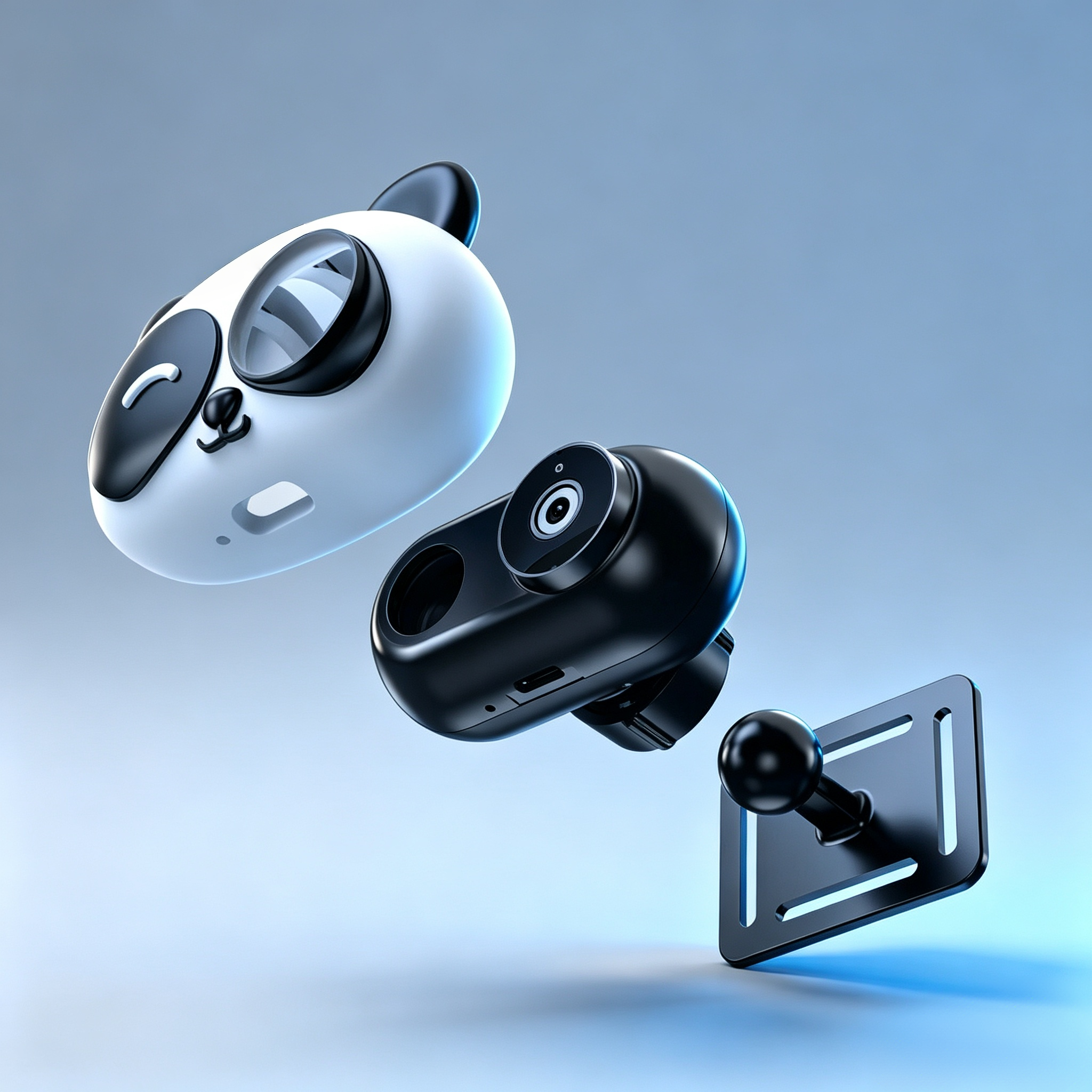 Wireless Baby Car Monitor Camera with Real-Time Rear Seat View, HD Night Vision & Safe Driving Assistance