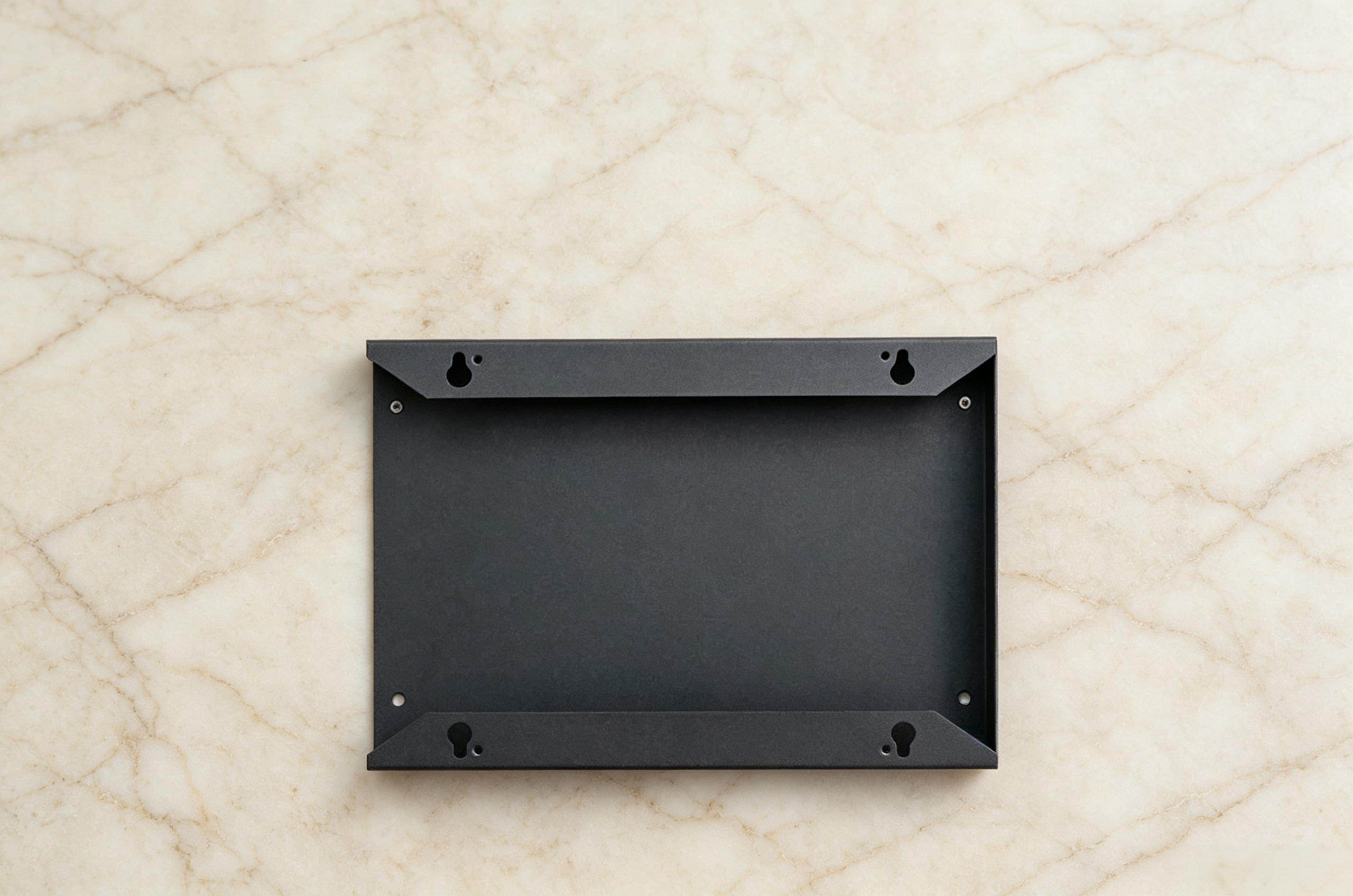 Modern Stainless Steel Wall-Mounted Mailbox with Integrated Newspaper Compartment & Weather Protection