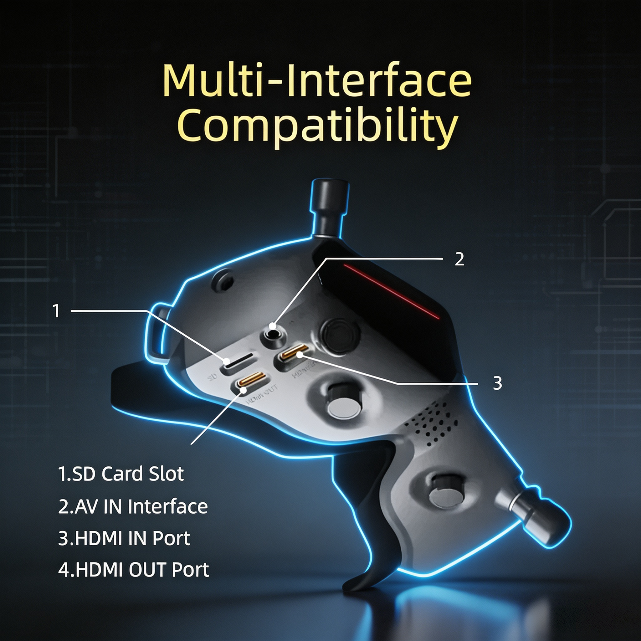 FPV Head Tracking System with 3-Axis Gimbal, Immersive Camera Control & Real-Time Flight Experience