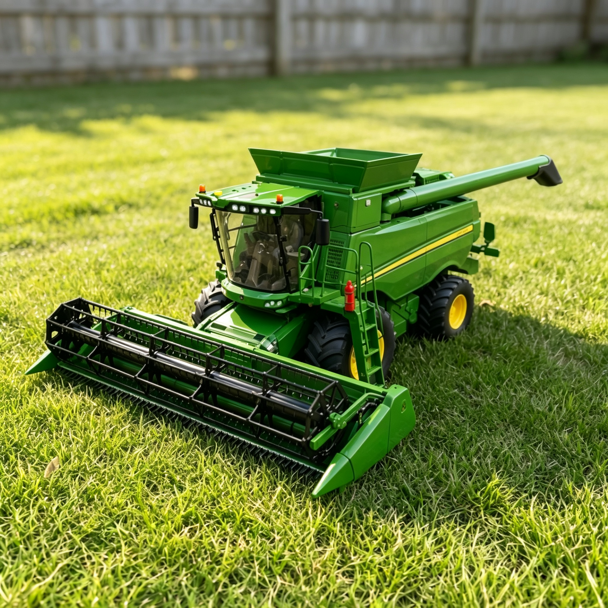 Remote Control Mini Lawn Mower with Functional Cutting Deck, Realistic Design & Wireless Operation