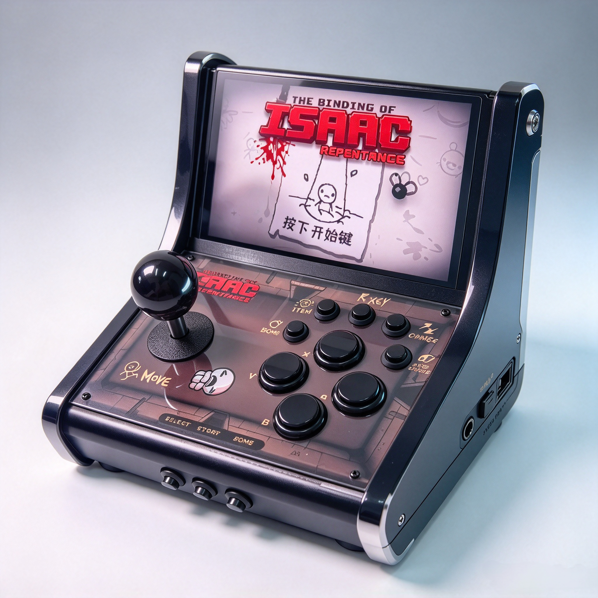 Portable Arcade Dock for Nintendo Switch with Arcade Joystick, HDMI Output & Charging