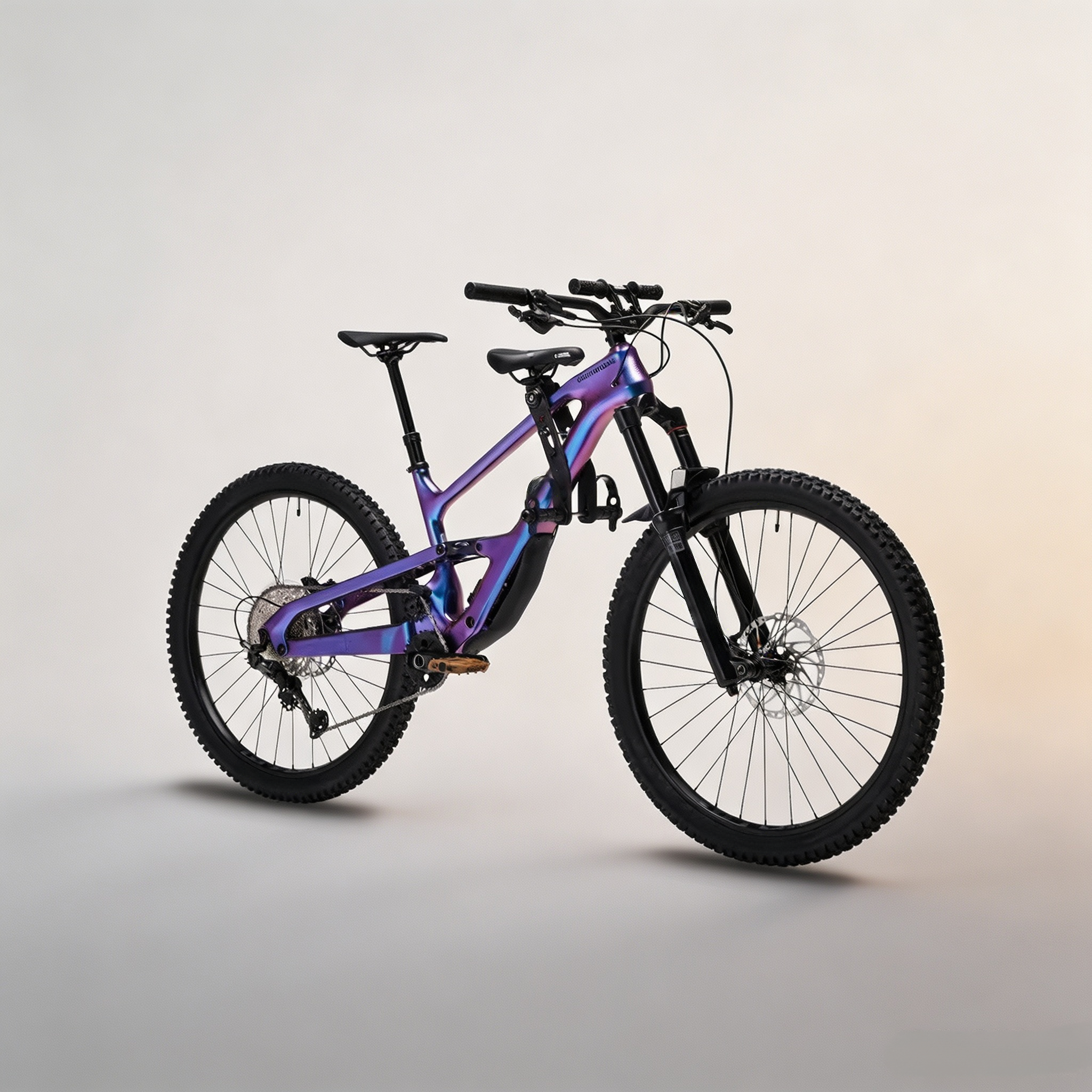 Front-Mounted Child Bike Seat with Kids Handlebars for Family Mountain Biking Adventures