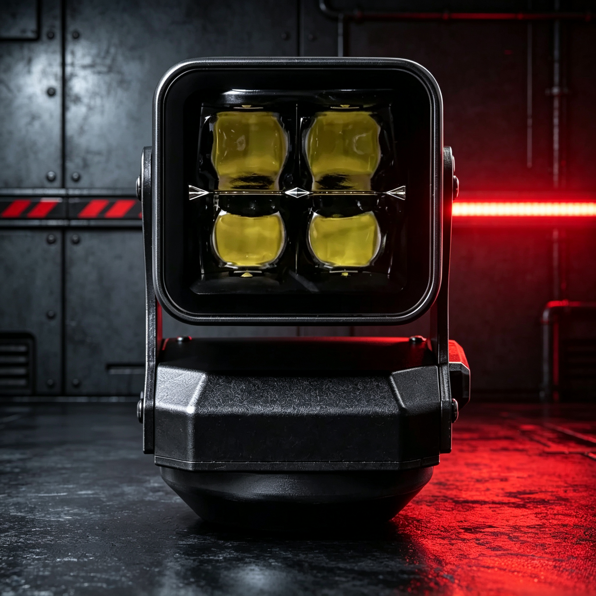 High-Power Remote Control LED Spotlight For Trucks & SUVs – 360° Rotating Waterproof Search Light With Ultra Bright Beam