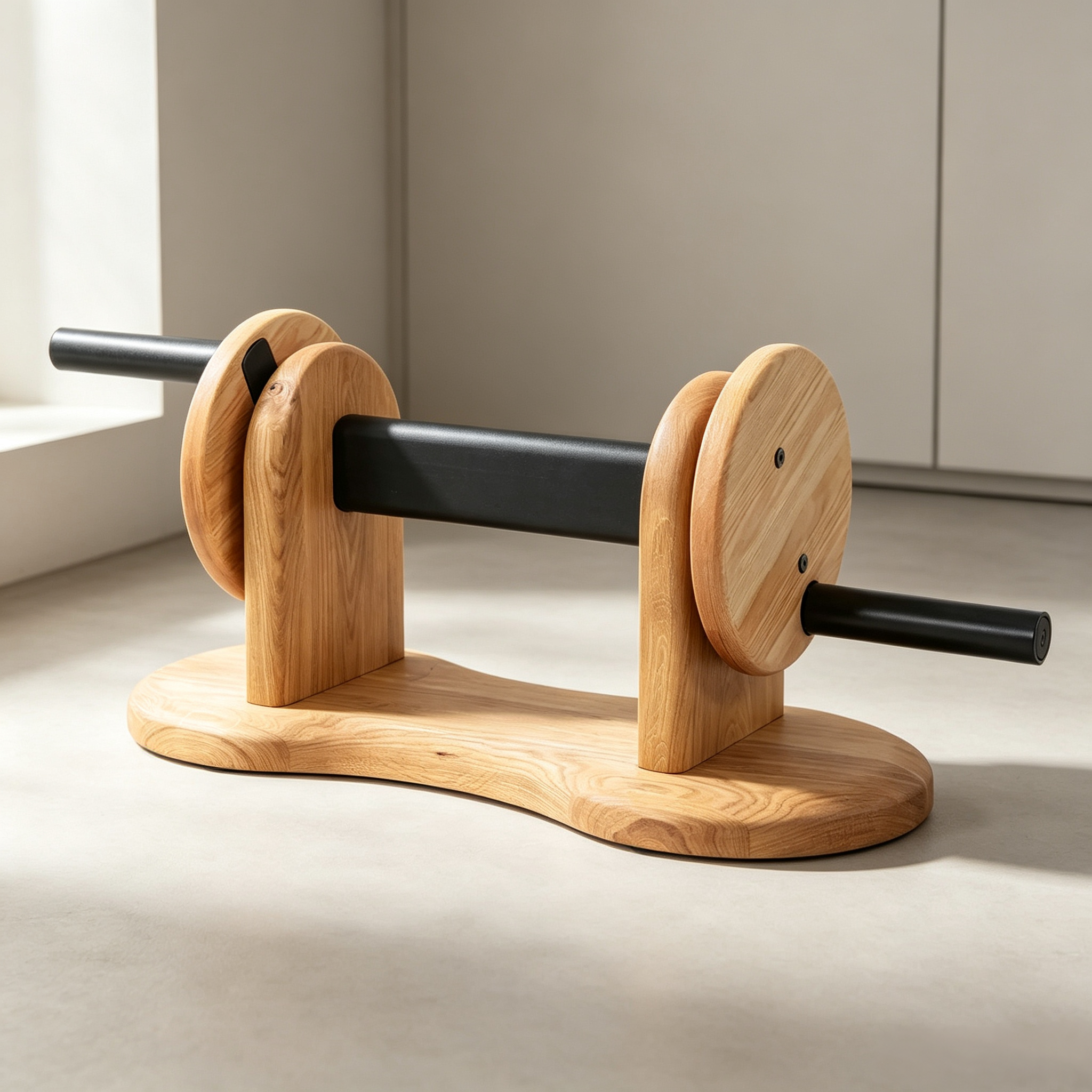 Premium Oak Plank Trainer for Full-Body Strength Training（Enjoy free shipping on single-item purchases）