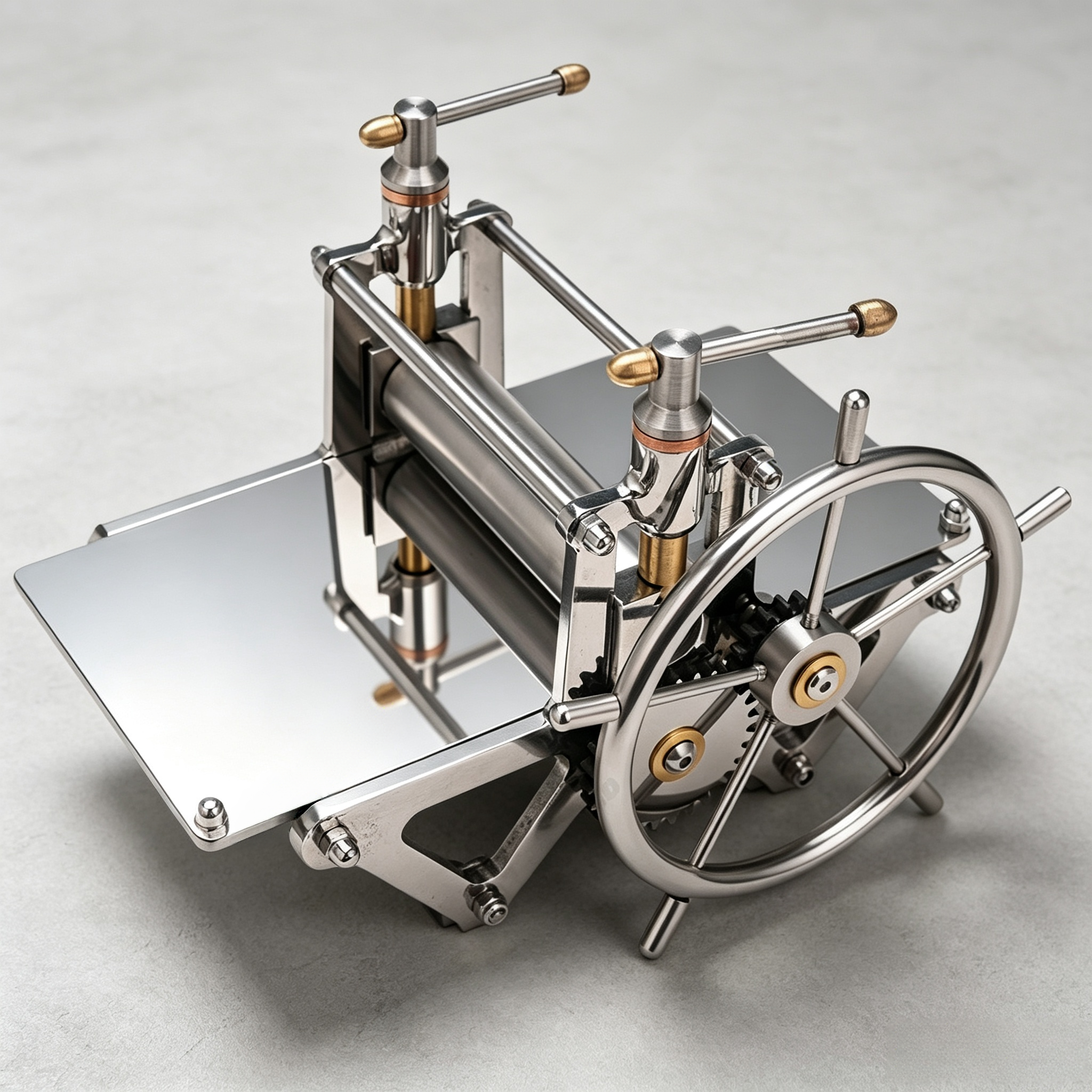 Manual Printmaking Press Machine for Linocut, Etching, Woodcut & DIY Art Printing