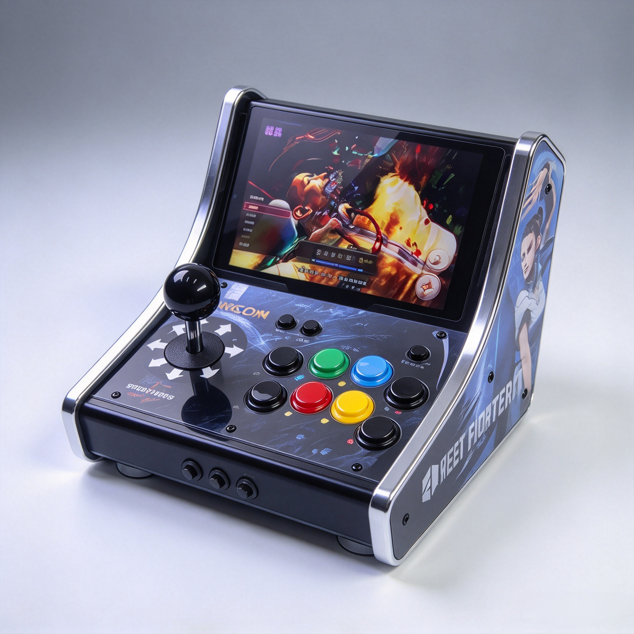 Portable Arcade Dock for Nintendo Switch with Arcade Joystick, HDMI Output & Charging