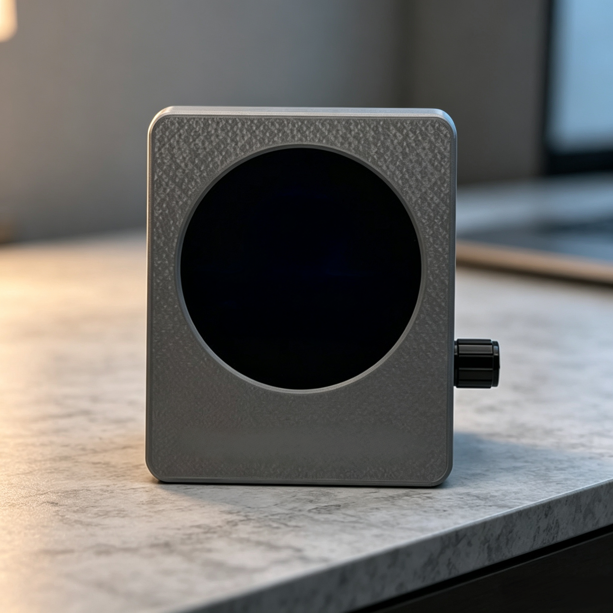 Desktop Live Flight Radar Display with Real-Time Aircraft Tracking, 2.8" Round Screen & Wi-Fi Connectivity