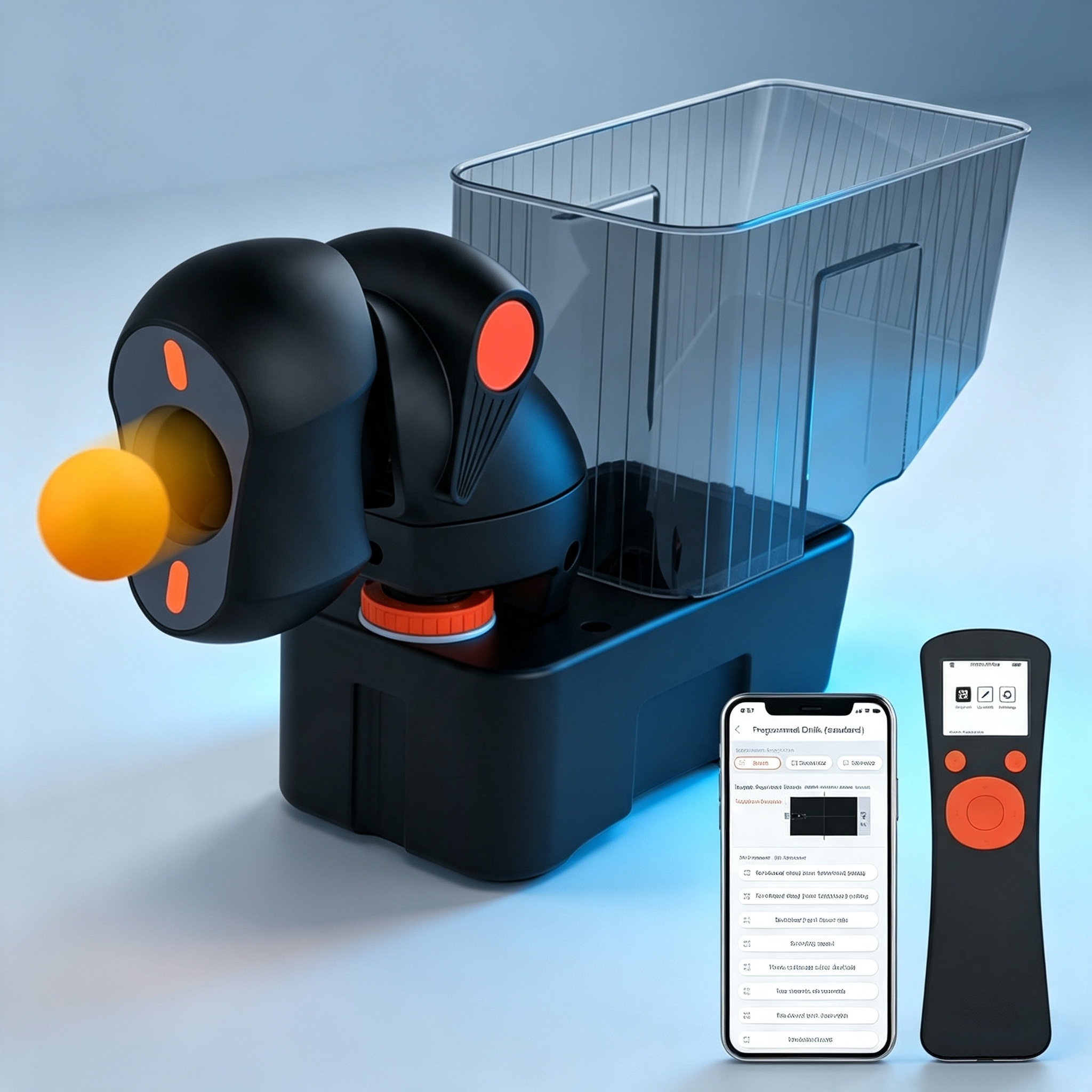 Smart Table Tennis Training Robot