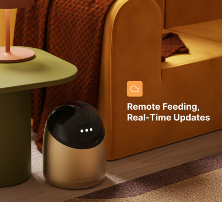 Smart Automatic Cat Feeder, WiFi App-Controlled Wet & Dry Pet Food Dispenser with Cooling & Heating System, Scheduled Feeding & Portion Control Device