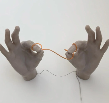✋ Light Hands Wall Lamp