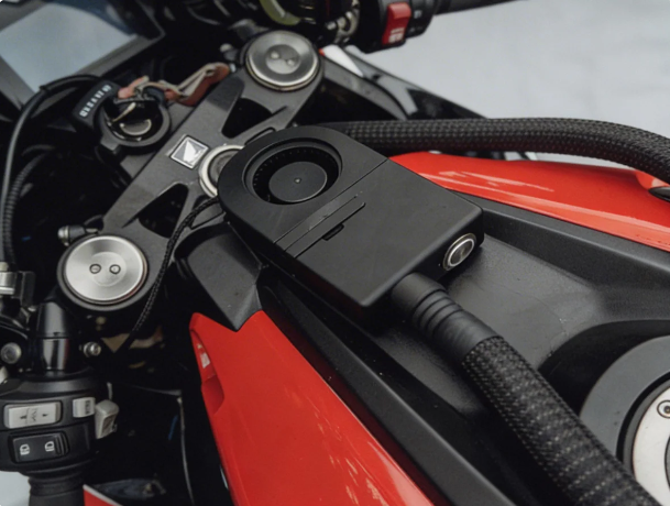 Motorcycle Helmet Air Filtration System