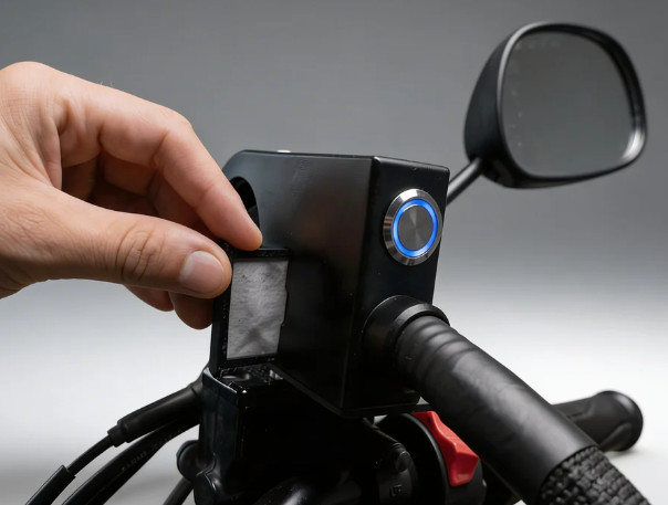 Motorcycle Helmet Air Filtration System