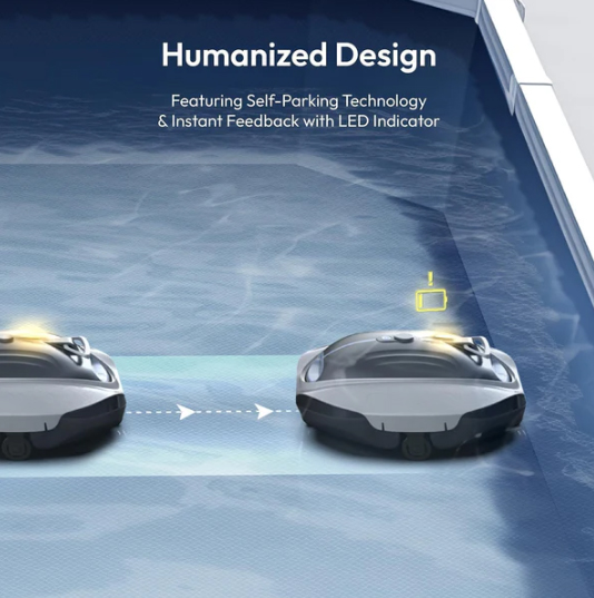 Cordless Robotic Pool Vacuum Cleaner