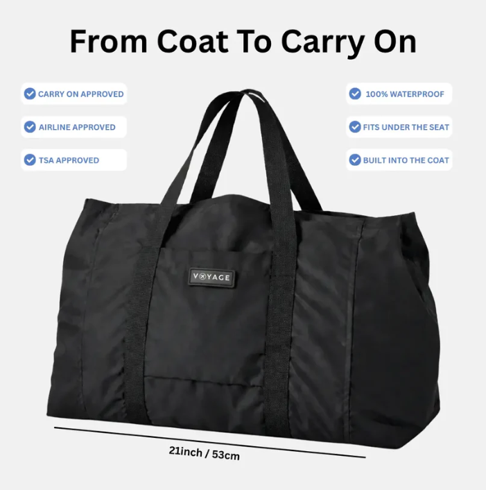 Packable Travel Coat