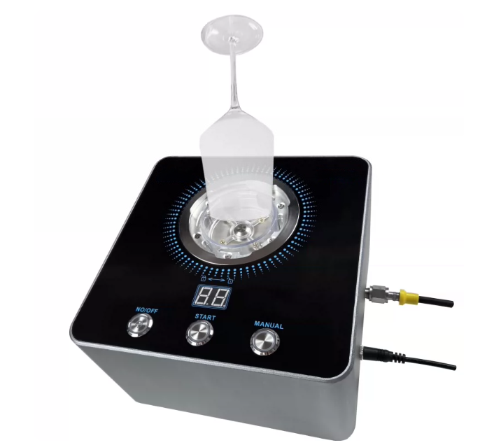Portable Dry Ice Maker & Beverage Chiller Machine with Instant Cooling Effect for Bars, Cocktails, Drinks & Food Presentation