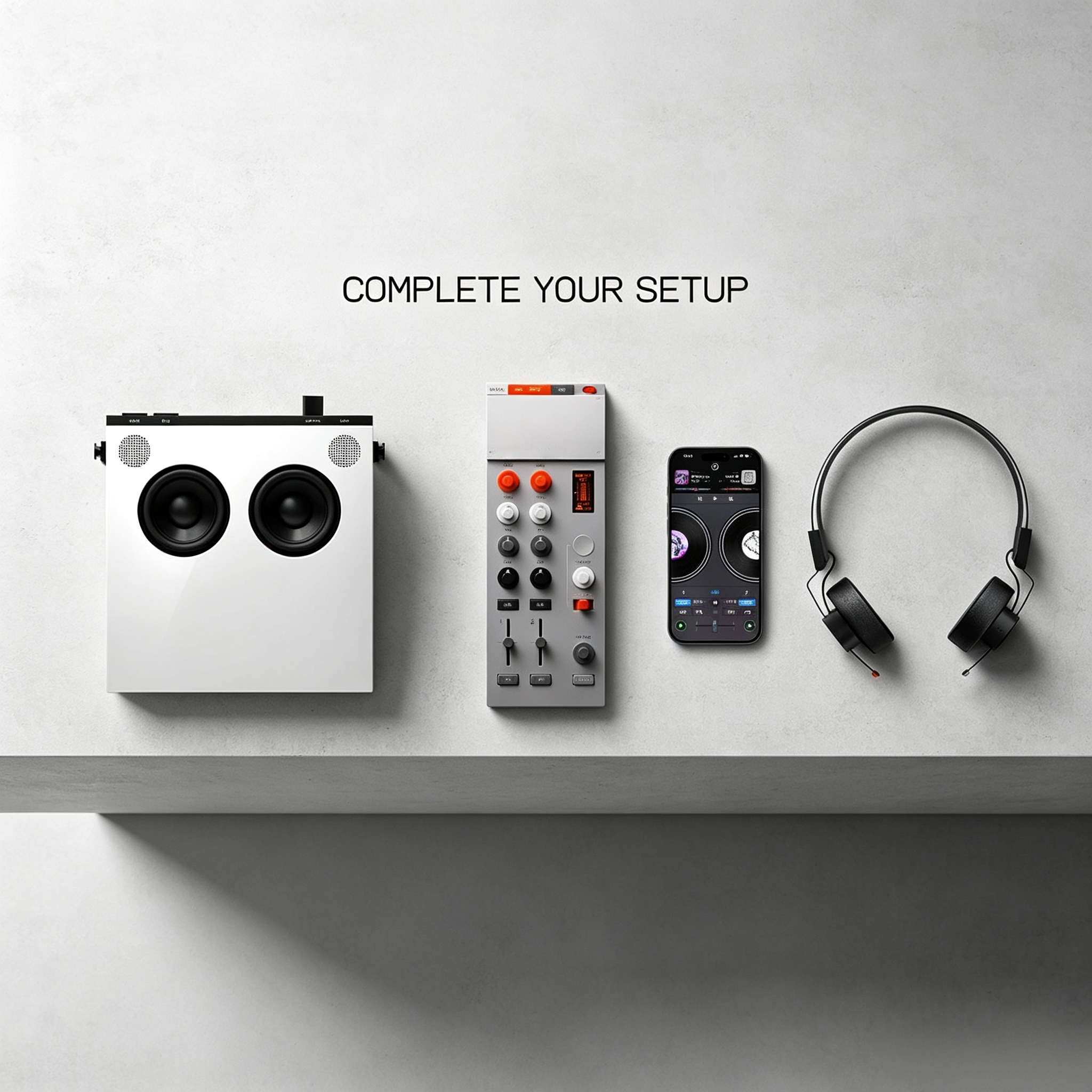Portable 2-Channel Audio Mixer & FX Processor with USB-C Audio Interface, Live Performance Effects & Compact Design