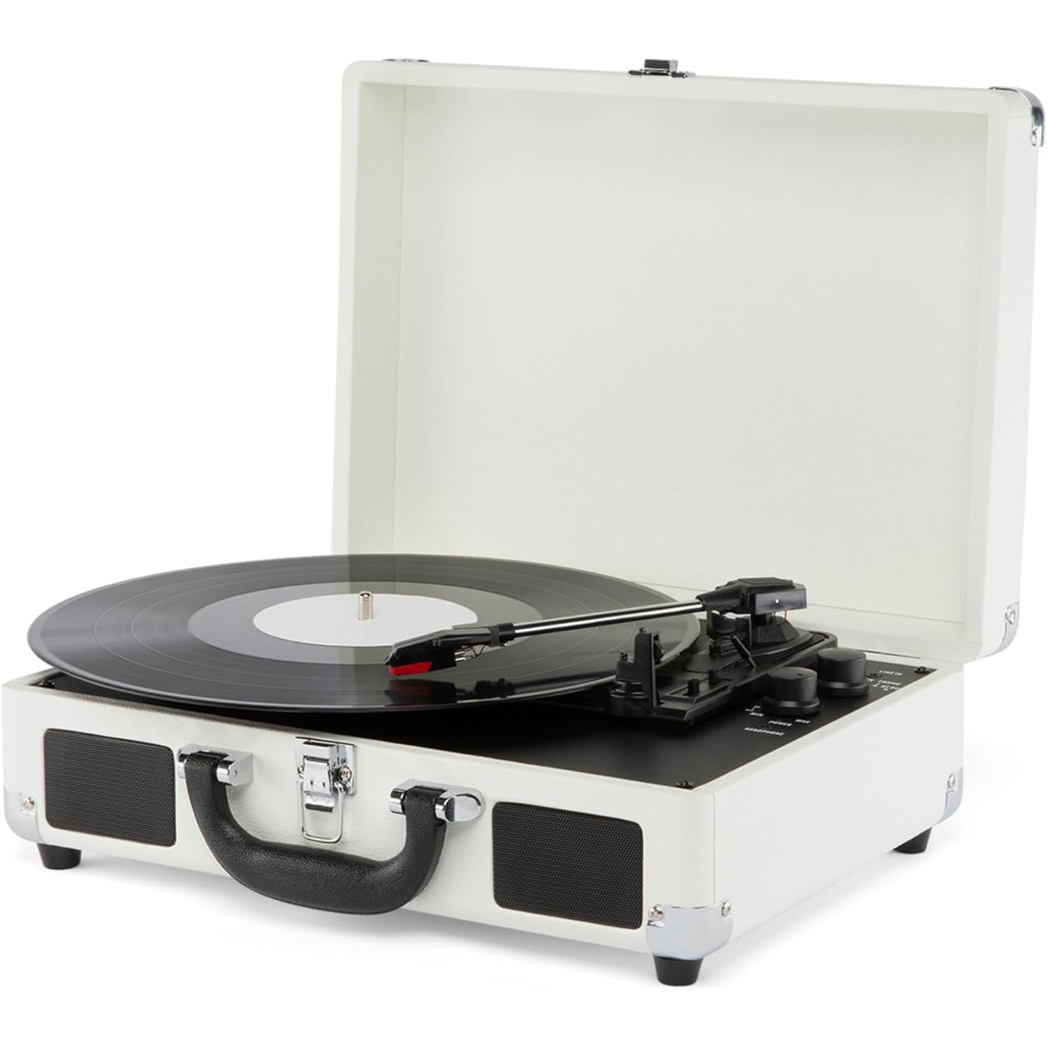 Suitcase Style Bluetooth Turntable Record Player