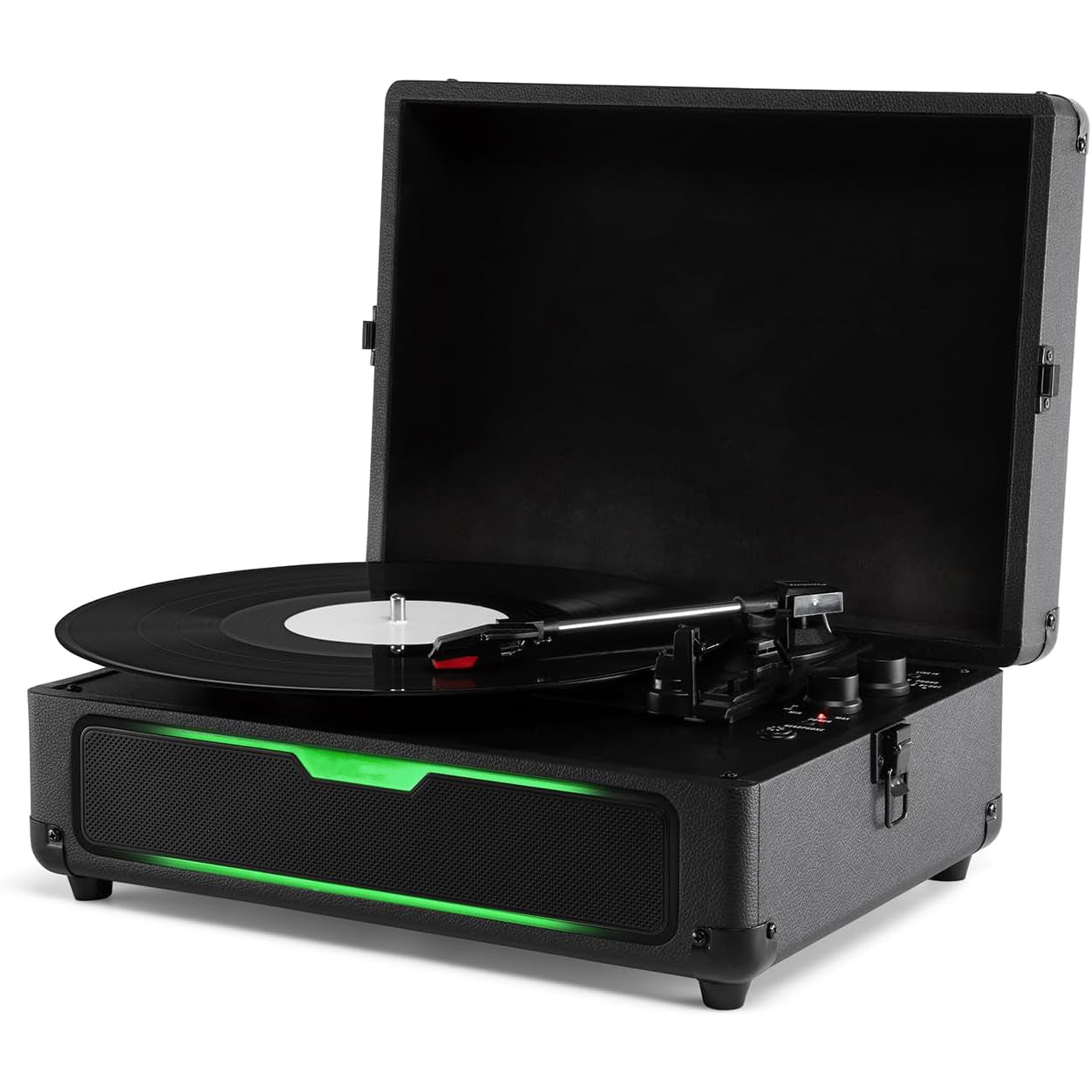 Suitcase Style Bluetooth Turntable Record Player