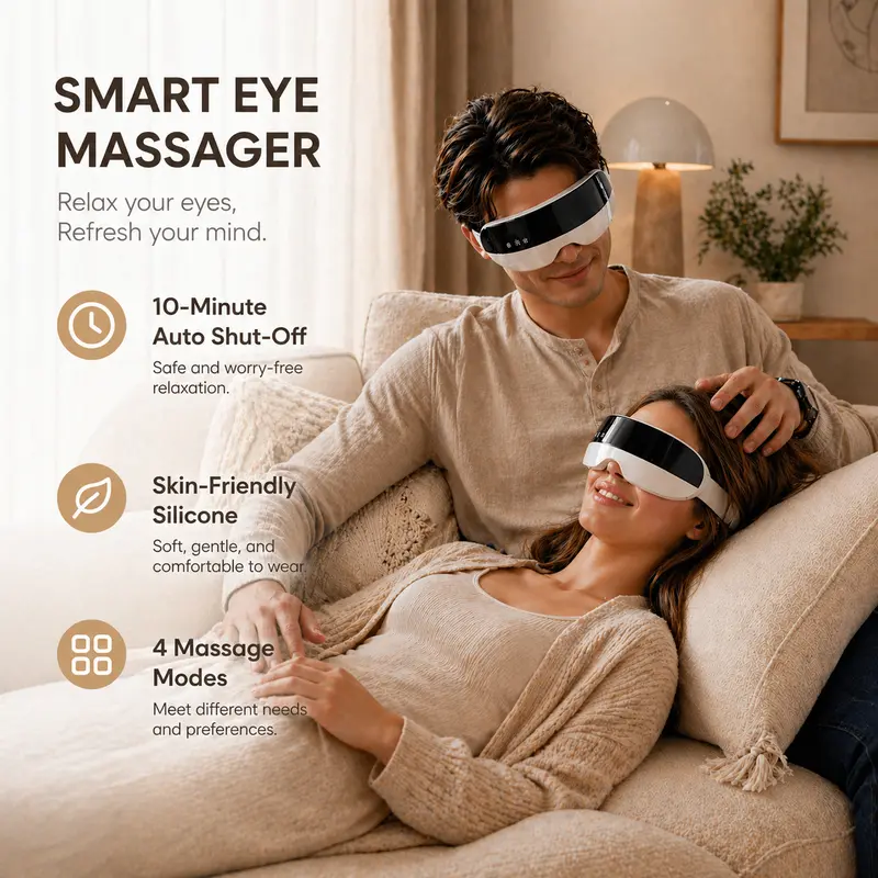 Portable Eye Massager with Mist Spray