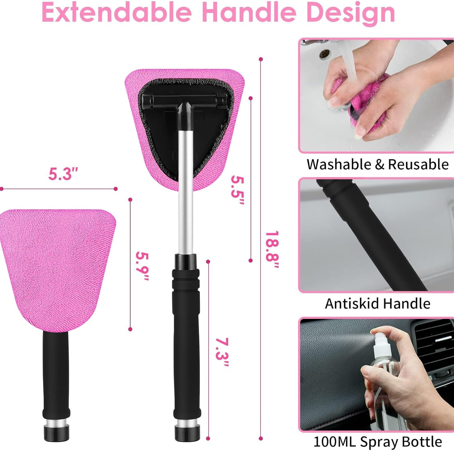 17-piece car cleaning kit