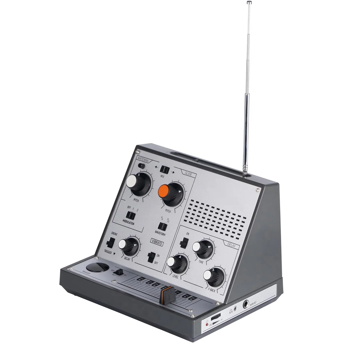 Pocket-Sized Touch Synthesizer With Retro Analog Effects For Music Creation & Sound Exploration