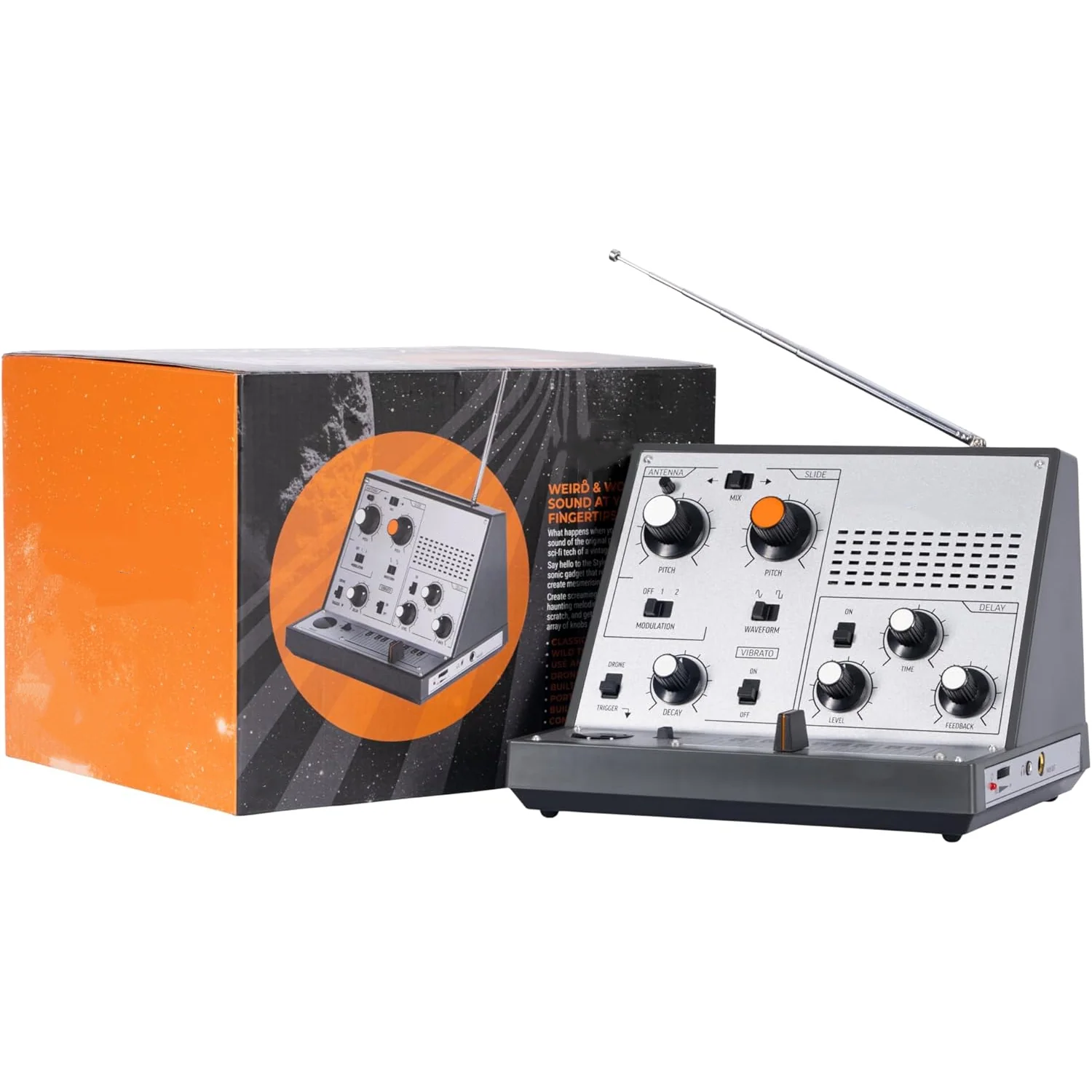 Pocket-Sized Touch Synthesizer With Retro Analog Effects For Music Creation & Sound Exploration